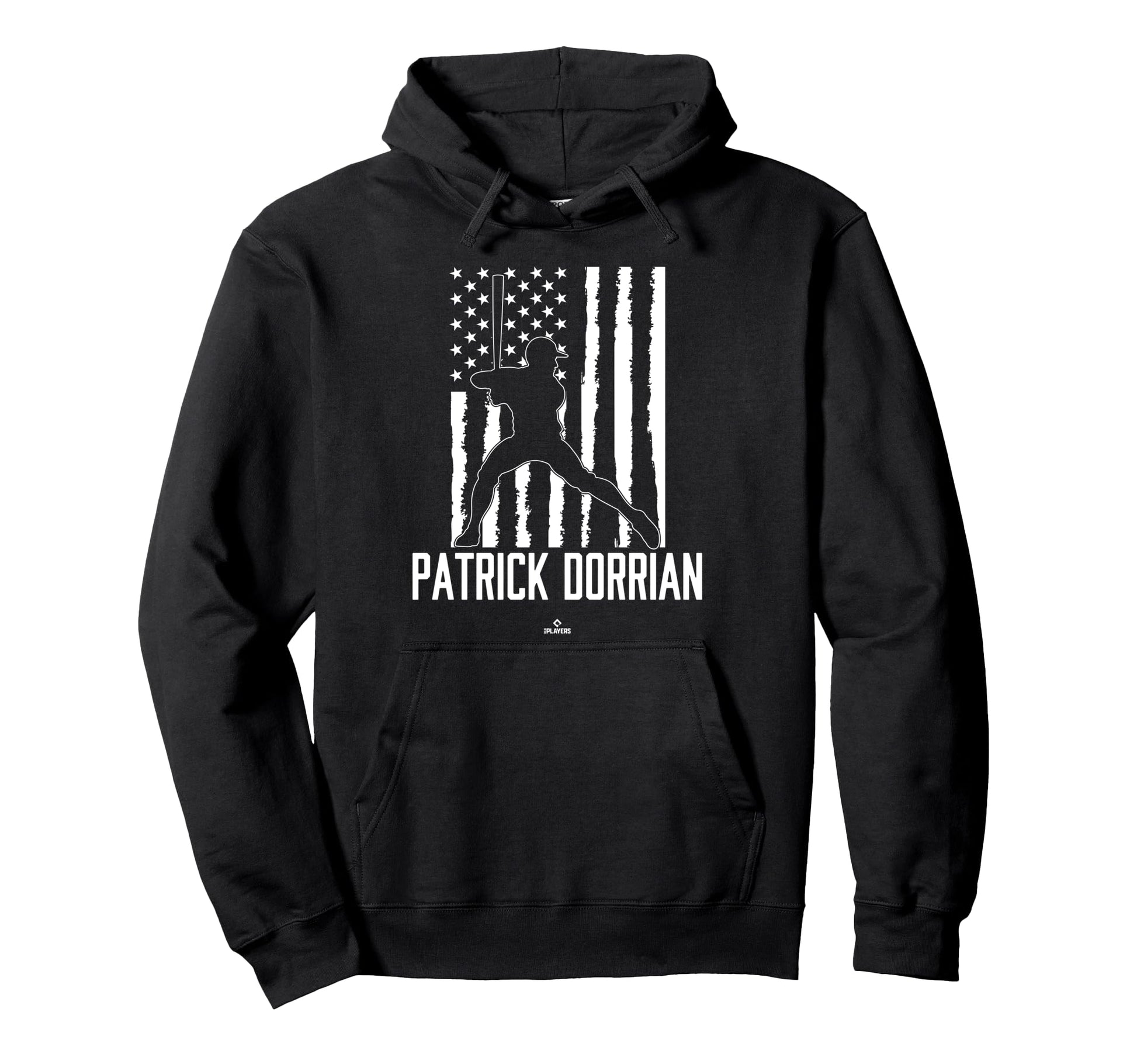 Distressed Flag Swing Patrick Dorrian Hoodie - Aesthetic Graphic Men Women - T-Shirt, Sweatshirt, Hoodie