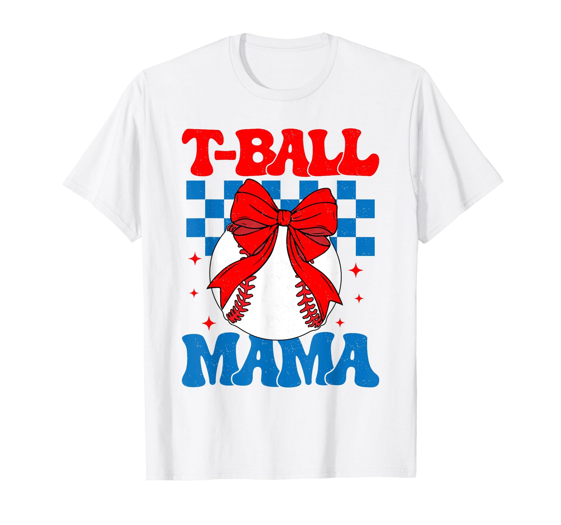 Groovy Tball Mom Softball T Ball Mama T-Shirt - Trendy Graphic for Adults - T-Shirt, Sweatshirt, Hoodie