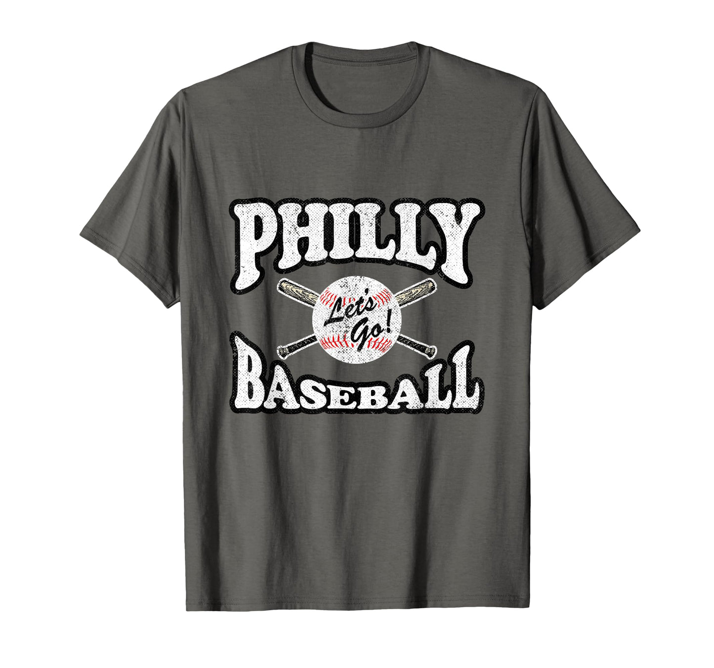 Philadelphia Baseball Distressed T-Shirt - Casual Everyday Wear Unisex - T-Shirt, Sweatshirt, Hoodie