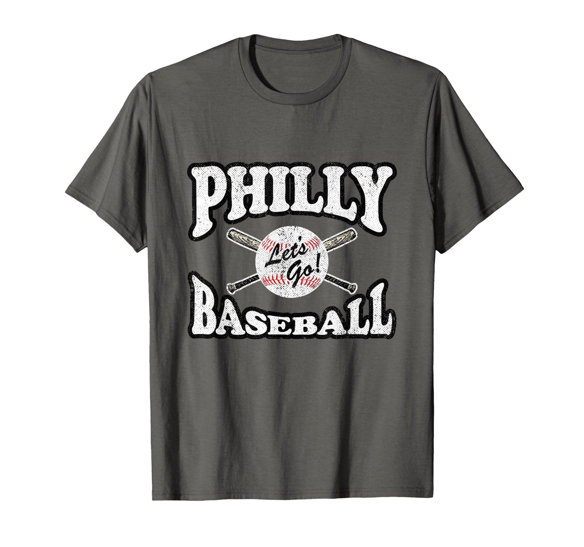 Philadelphia Baseball Distressed T-Shirt - Casual Everyday Wear Unisex - T-Shirt, Sweatshirt, Hoodie