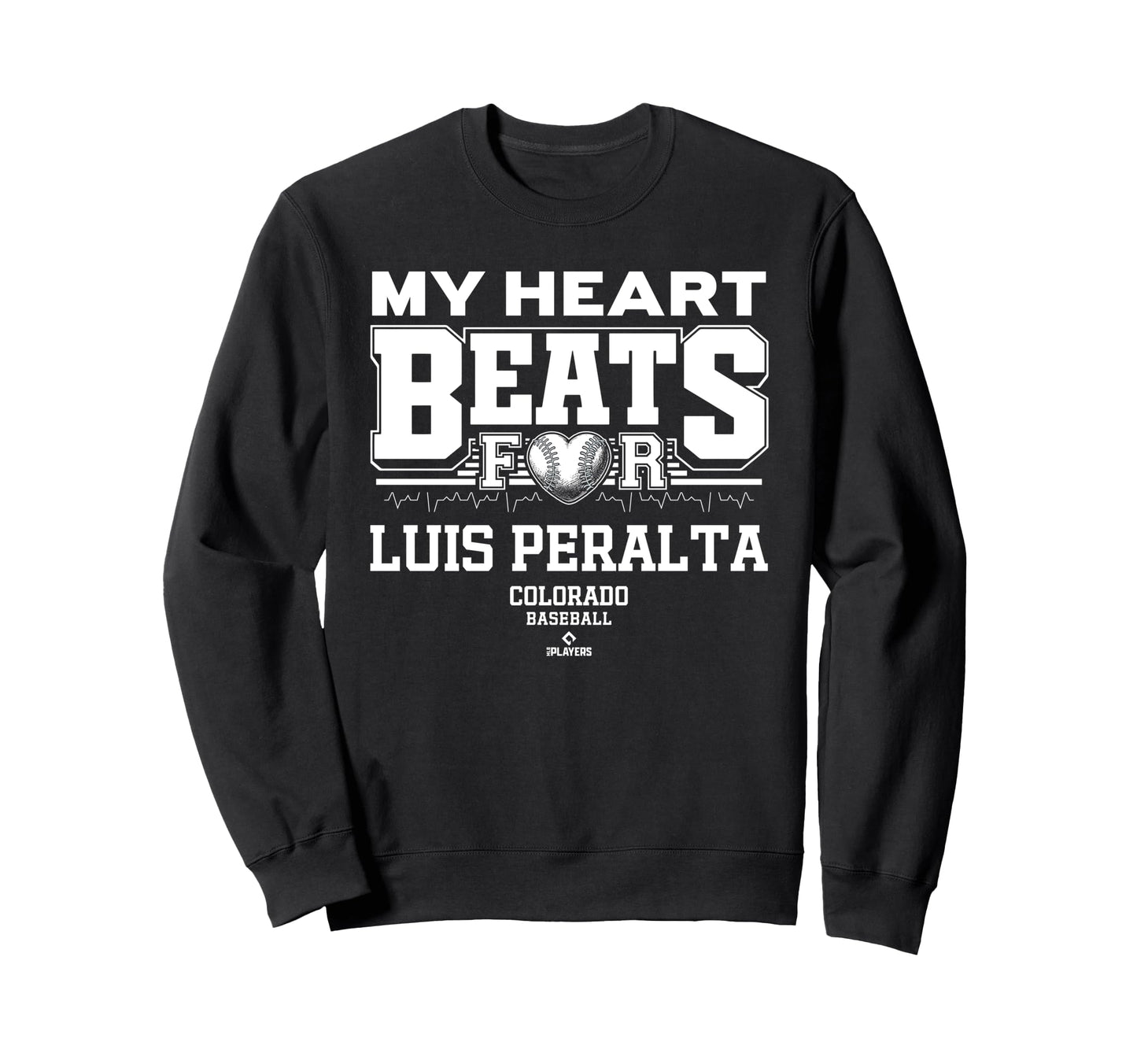 My Heart Beats Luis Peralta Sweatshirt - Aesthetic Graphic for Adults - T-Shirt, Sweatshirt, Hoodie