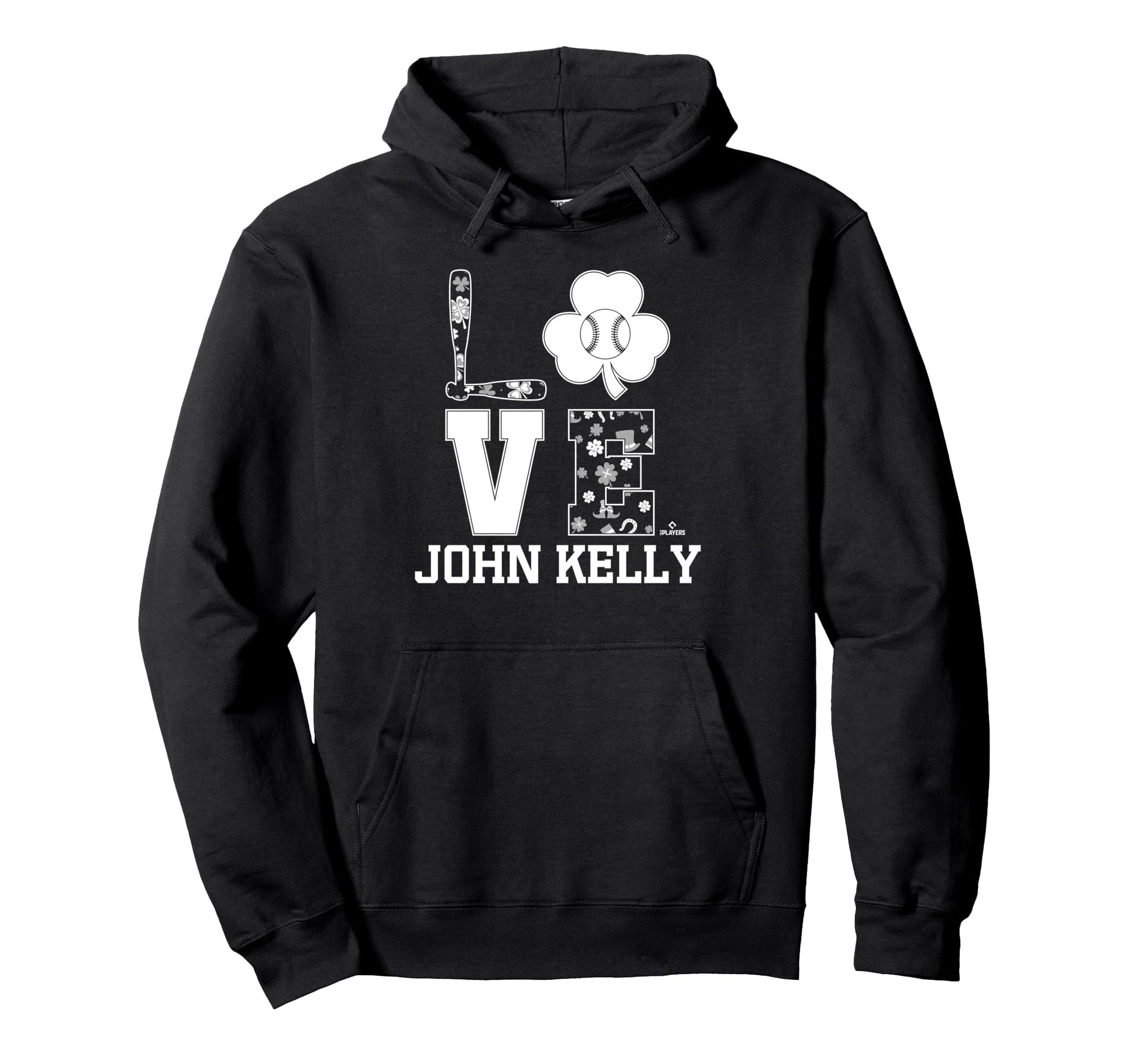 St Patricks Day Love Floral John Kelly Hoodie - Custom Art Print Men Women - T-Shirt, Sweatshirt, Hoodie