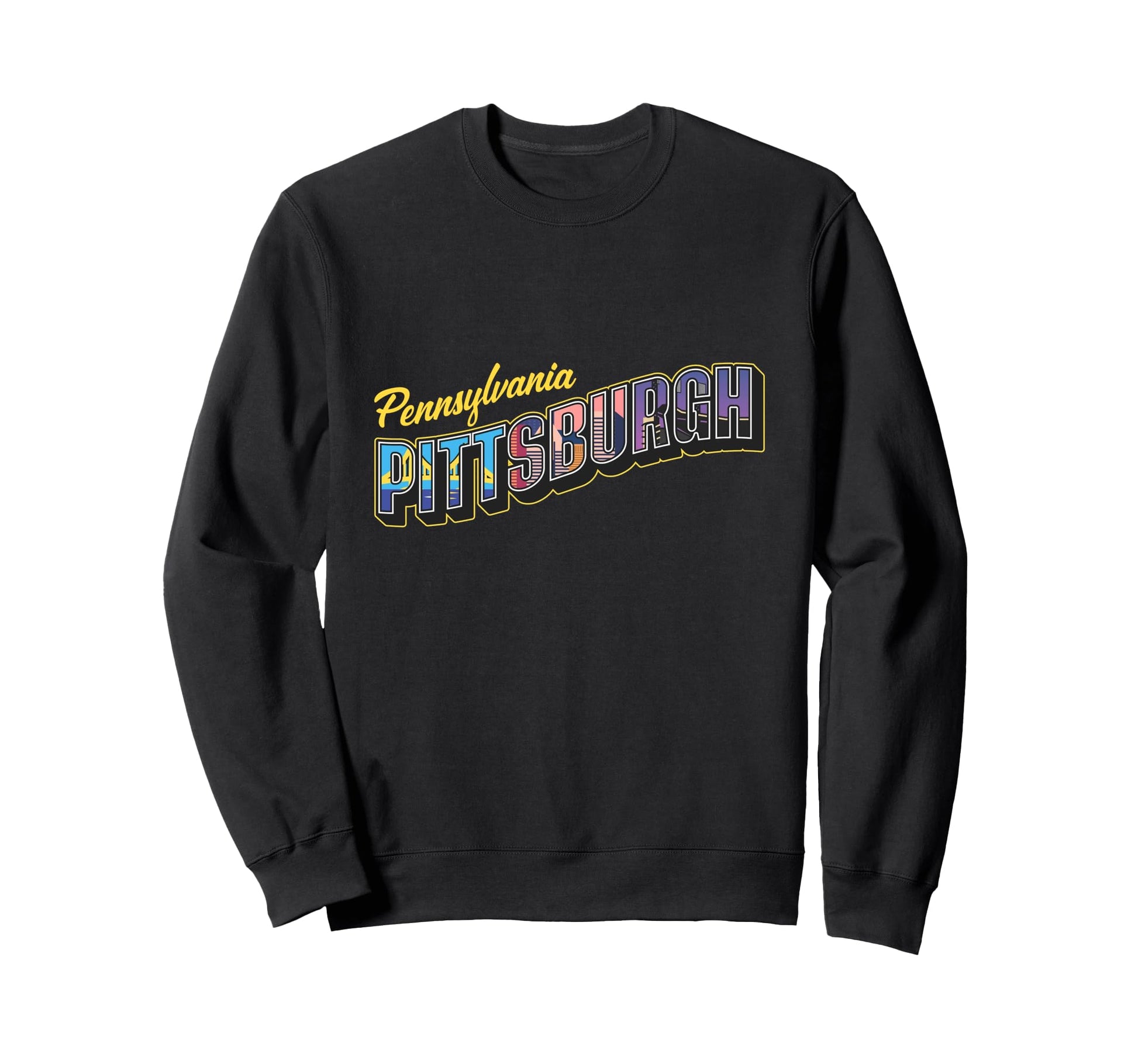 Pennsylvania Pittsburgh Sweatshirt - Casual Everyday Wear Men Women - T-Shirt, Sweatshirt, Hoodie