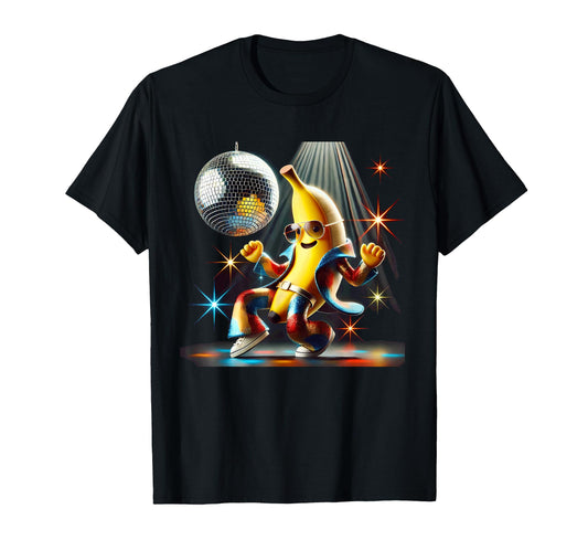 Aesthetic Banana Disco T-Shirt - Trendy Graphic Men Women - T-Shirt, Sweatshirt, Hoodie