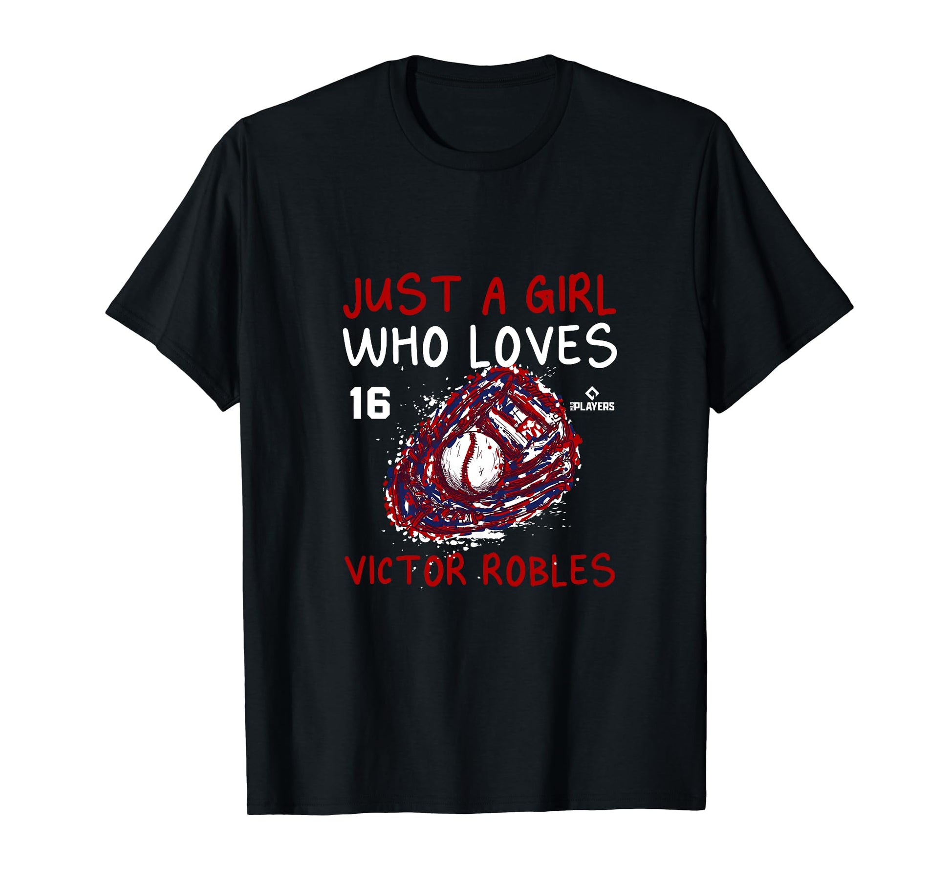 Who Loves Victor Robles Fan Mlbpa T-Shirt - Minimalist Print for Adults - T-Shirt, Sweatshirt, Hoodie