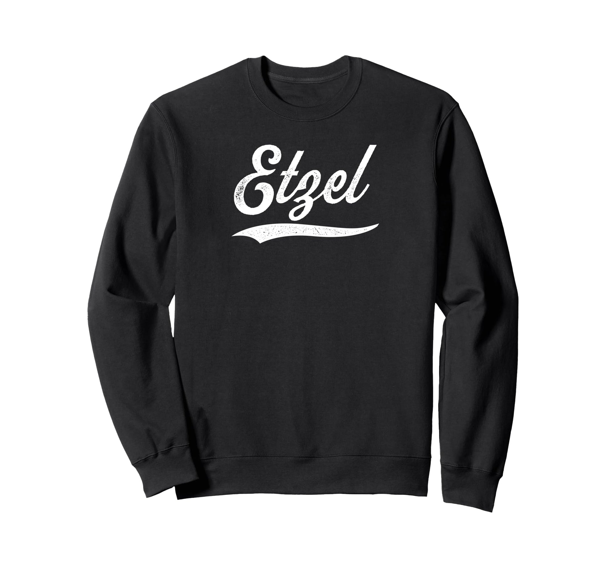 Distressed Script Matthew Etzel Sweatshirt - Custom Art Print for Adults - T-Shirt, Sweatshirt, Hoodie