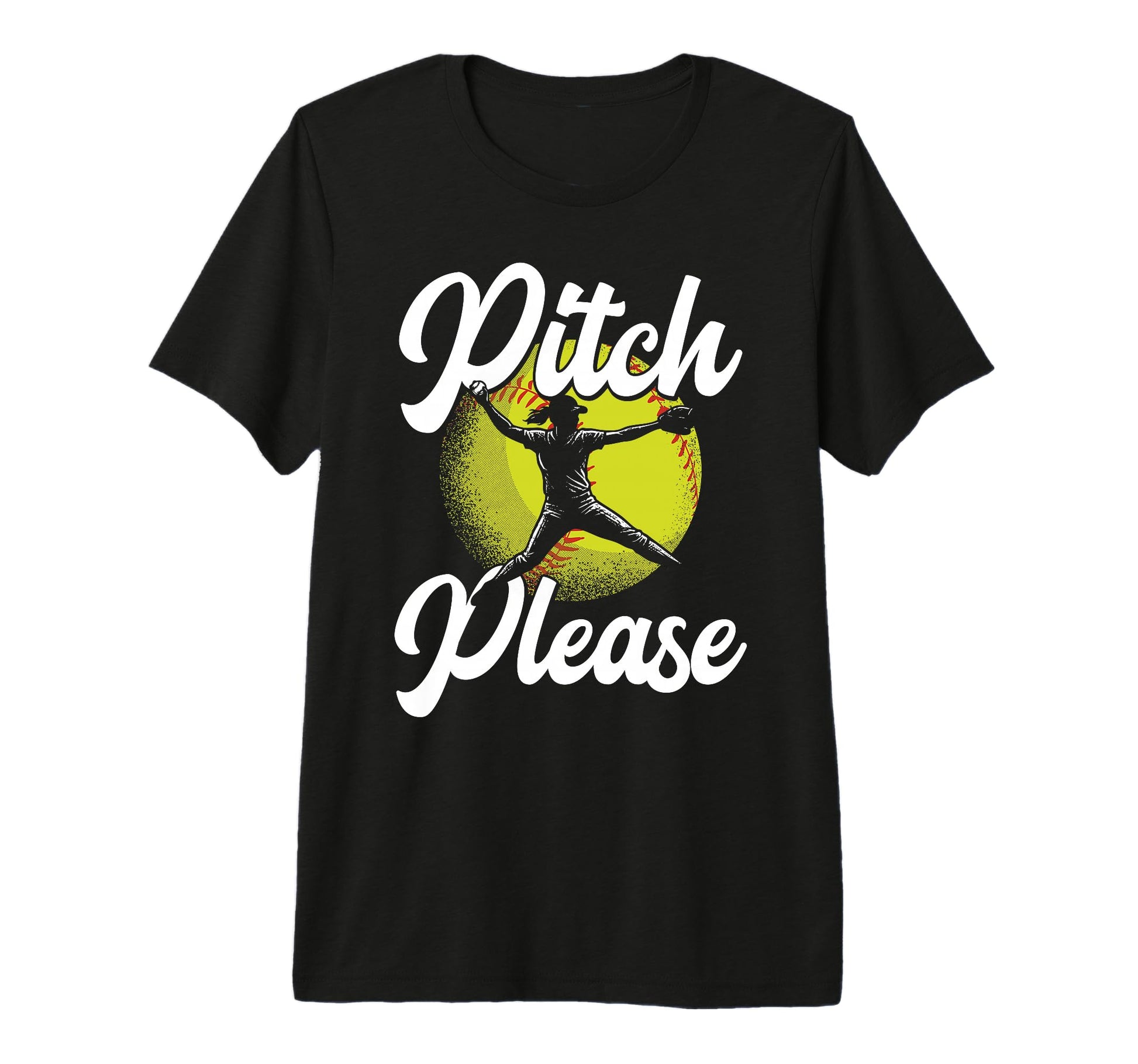 Pitch Please Funny Softball Pitcher T-Shirt - Streetwear Style Men Women - T-Shirt, Sweatshirt, Hoodie