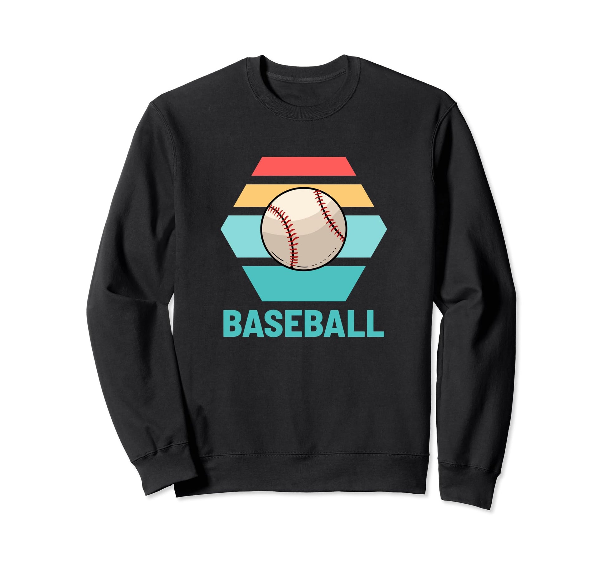 Baseball Baseball Fans Sweatshirt - Aesthetic Graphic for Adults - T-Shirt, Sweatshirt, Hoodie