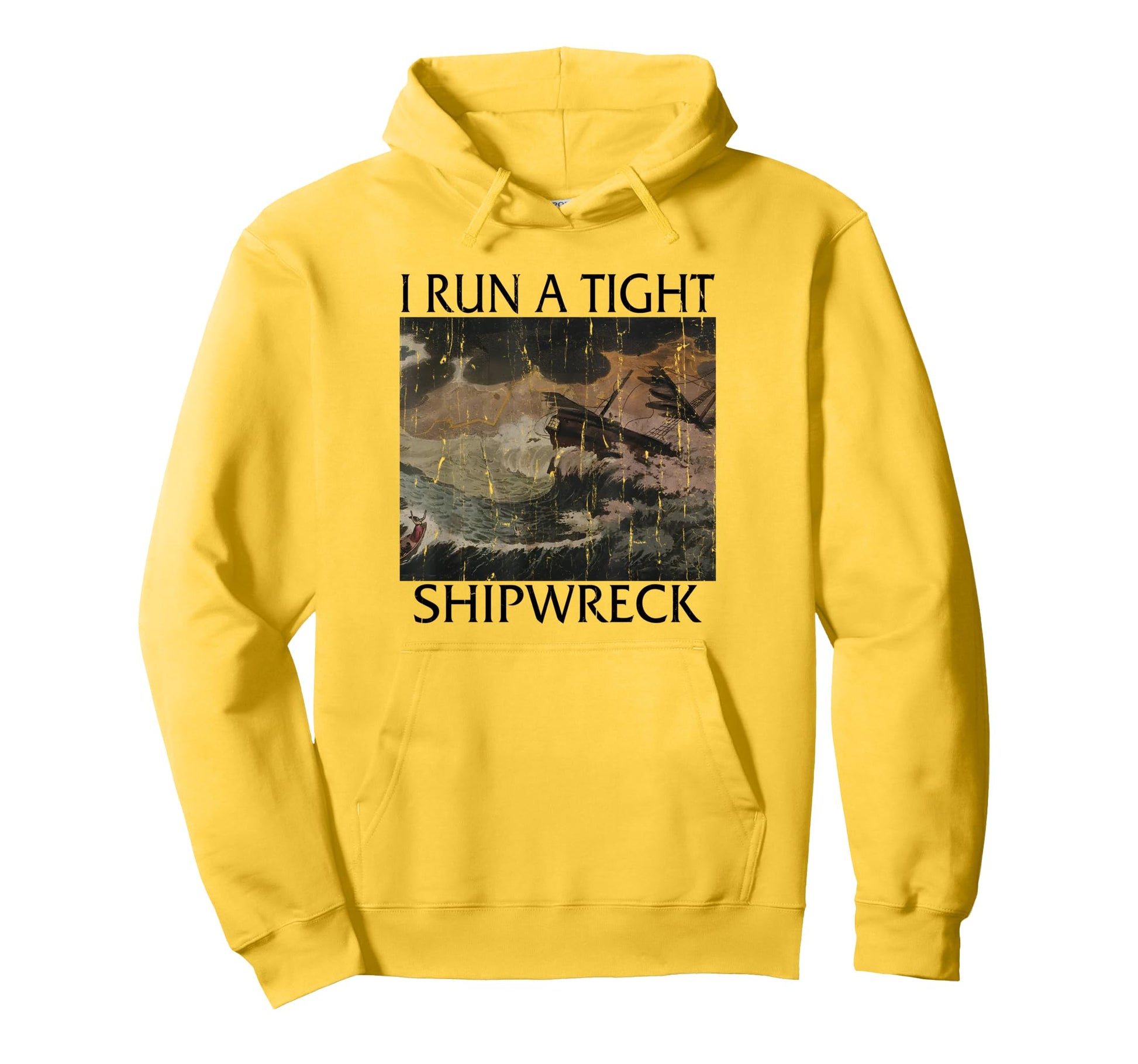 I Run Tight Shipwreck Homeschool Mom Hoodie - Minimalist Print for Adults - T-Shirt, Sweatshirt, Hoodie