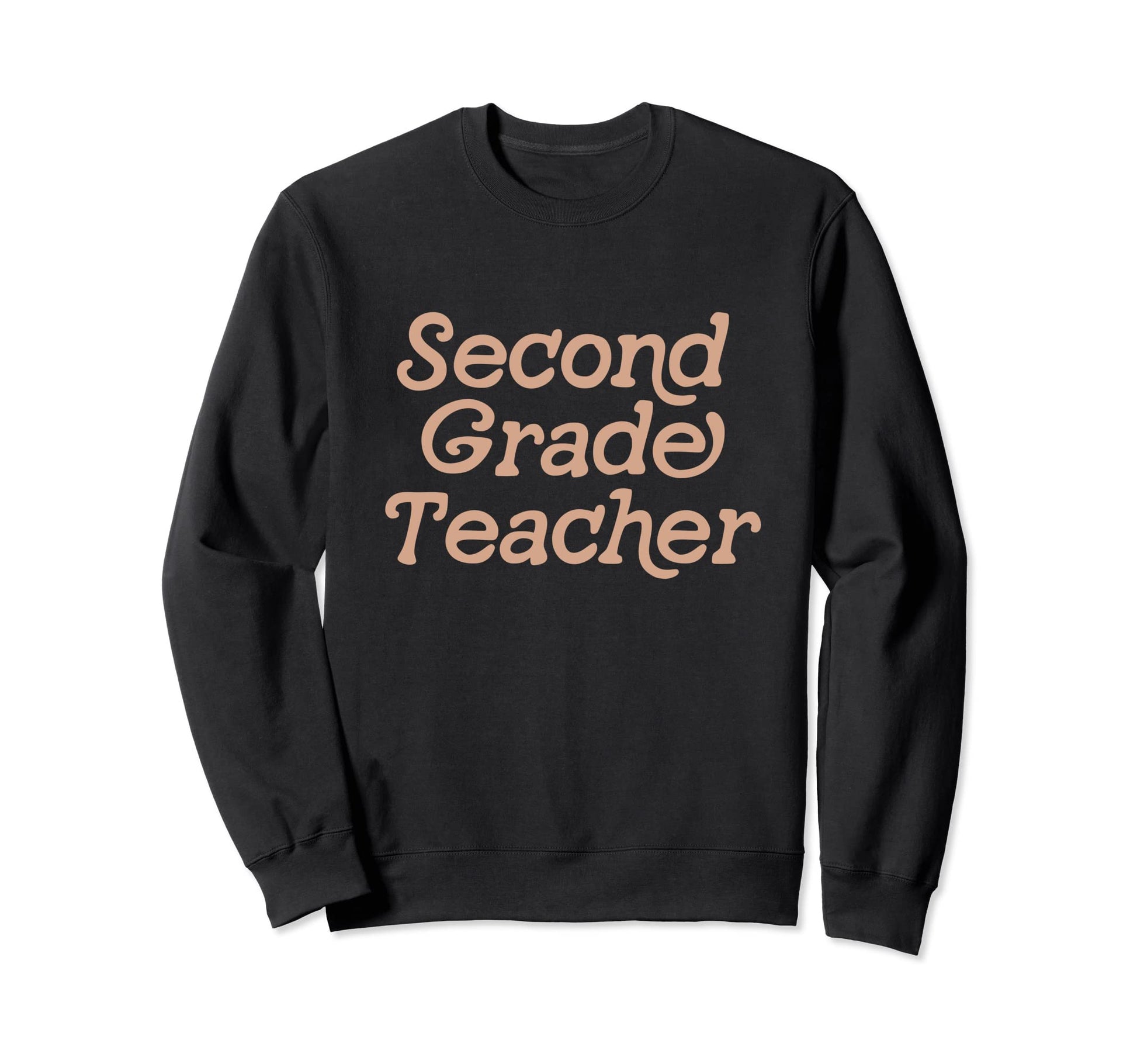 Second Grade Teacher Back To School Sweatshirt - Minimalist Print Unisex - T-Shirt, Sweatshirt, Hoodie
