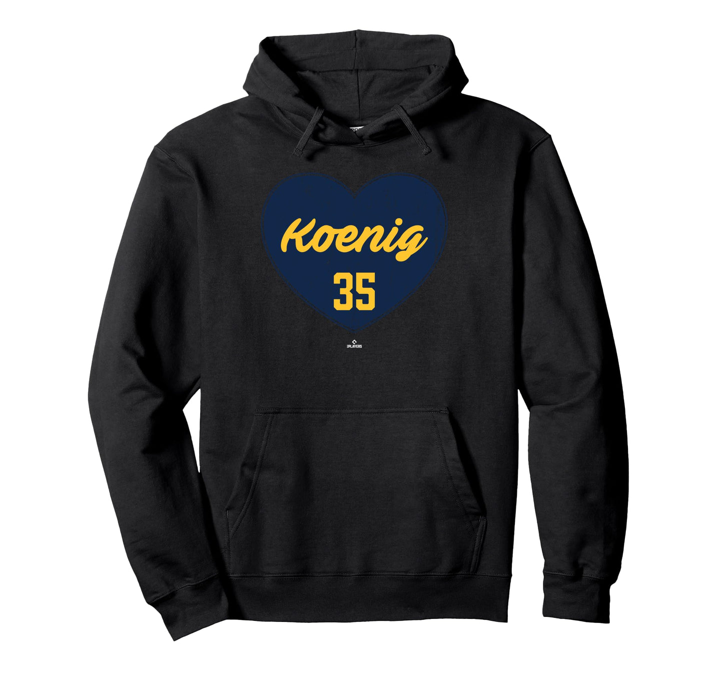 Distressed Heart Jared Koenig Milwaukee Hoodie - Minimalist Print Unisex - T-Shirt, Sweatshirt, Hoodie
