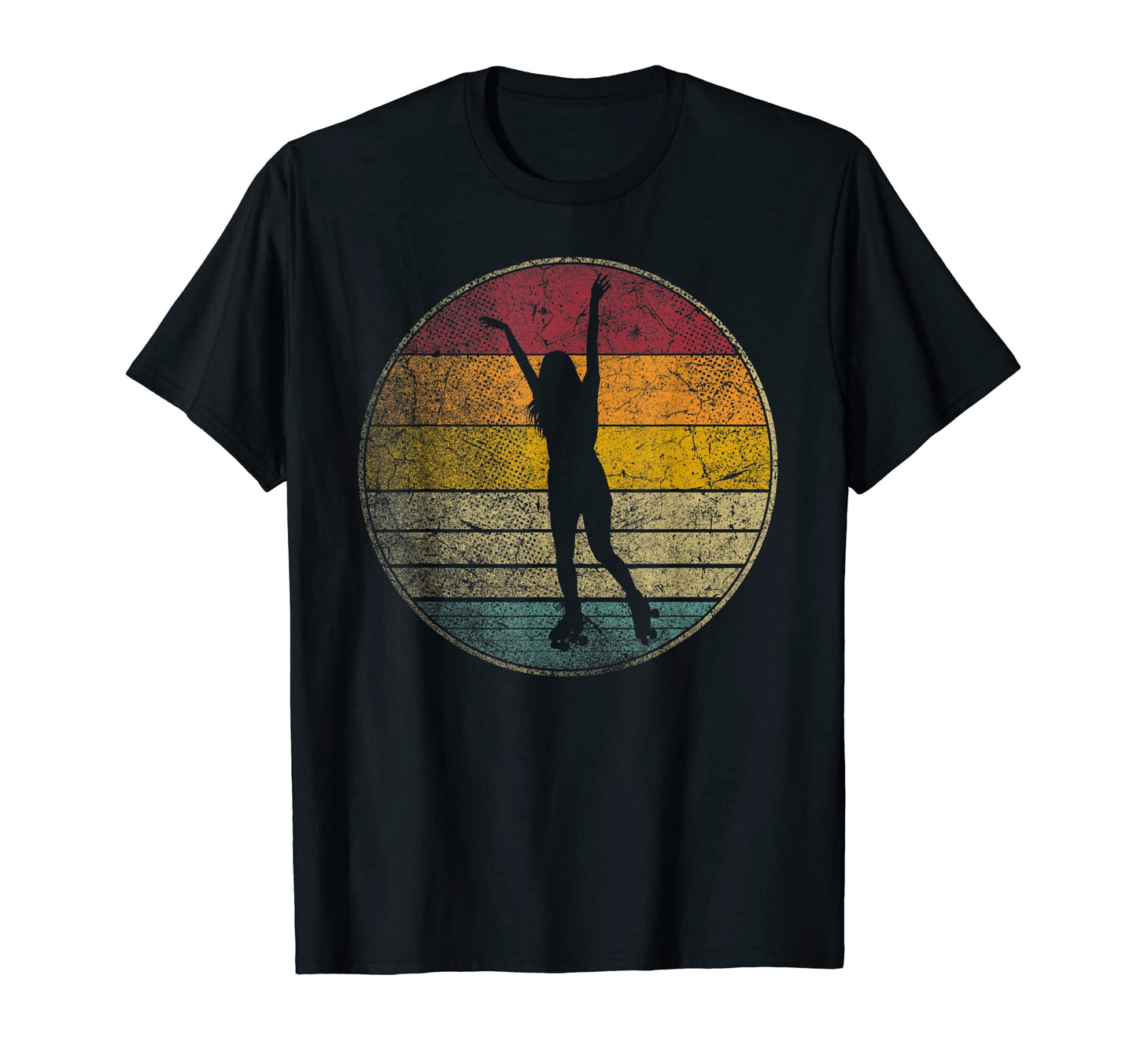 Roller Skating Skater Skates Gift T-Shirt - Streetwear Style for Adults - T-Shirt, Sweatshirt, Hoodie