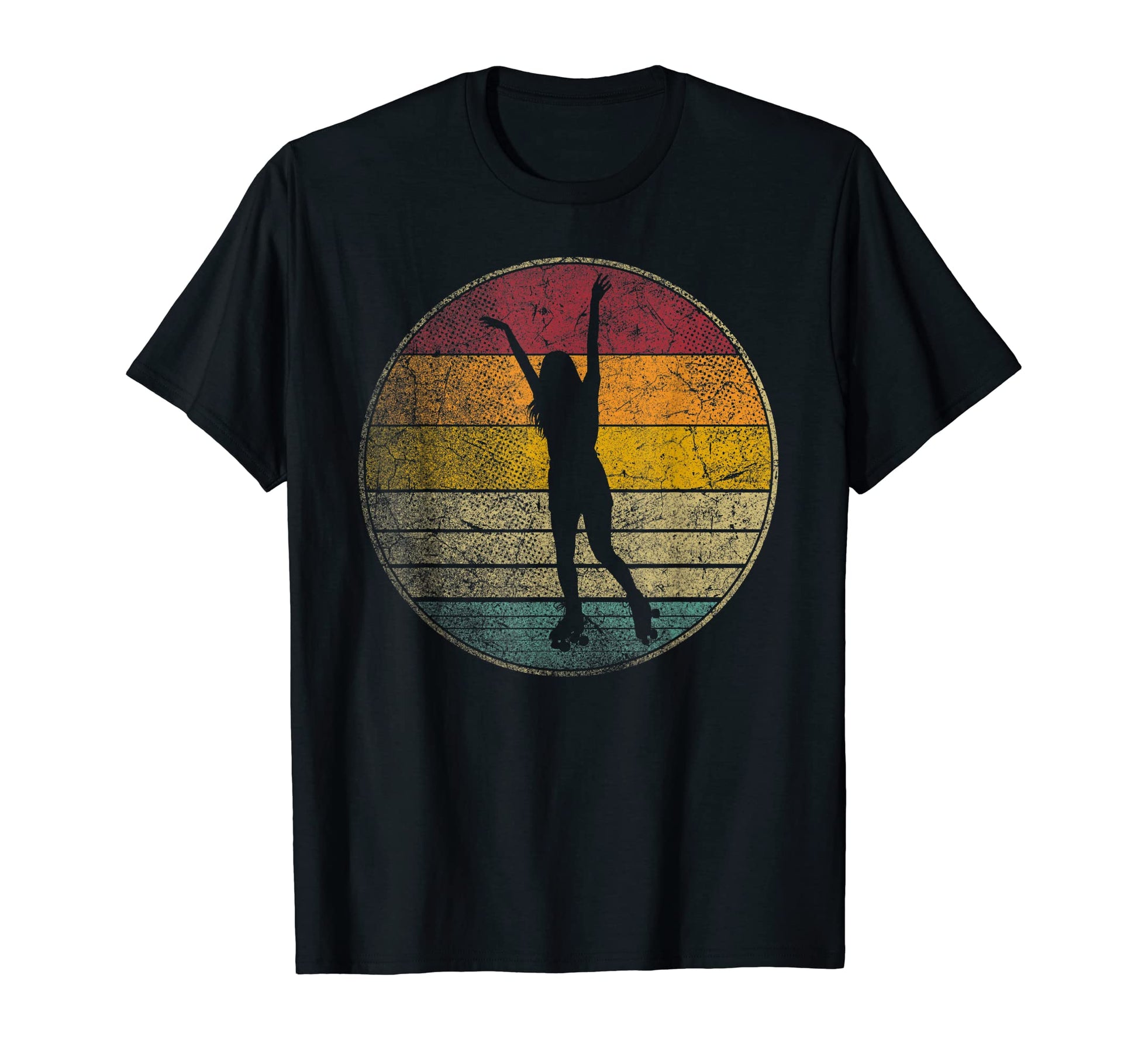 Roller Skating Skater Skates Gift T-Shirt - Streetwear Style for Adults - T-Shirt, Sweatshirt, Hoodie