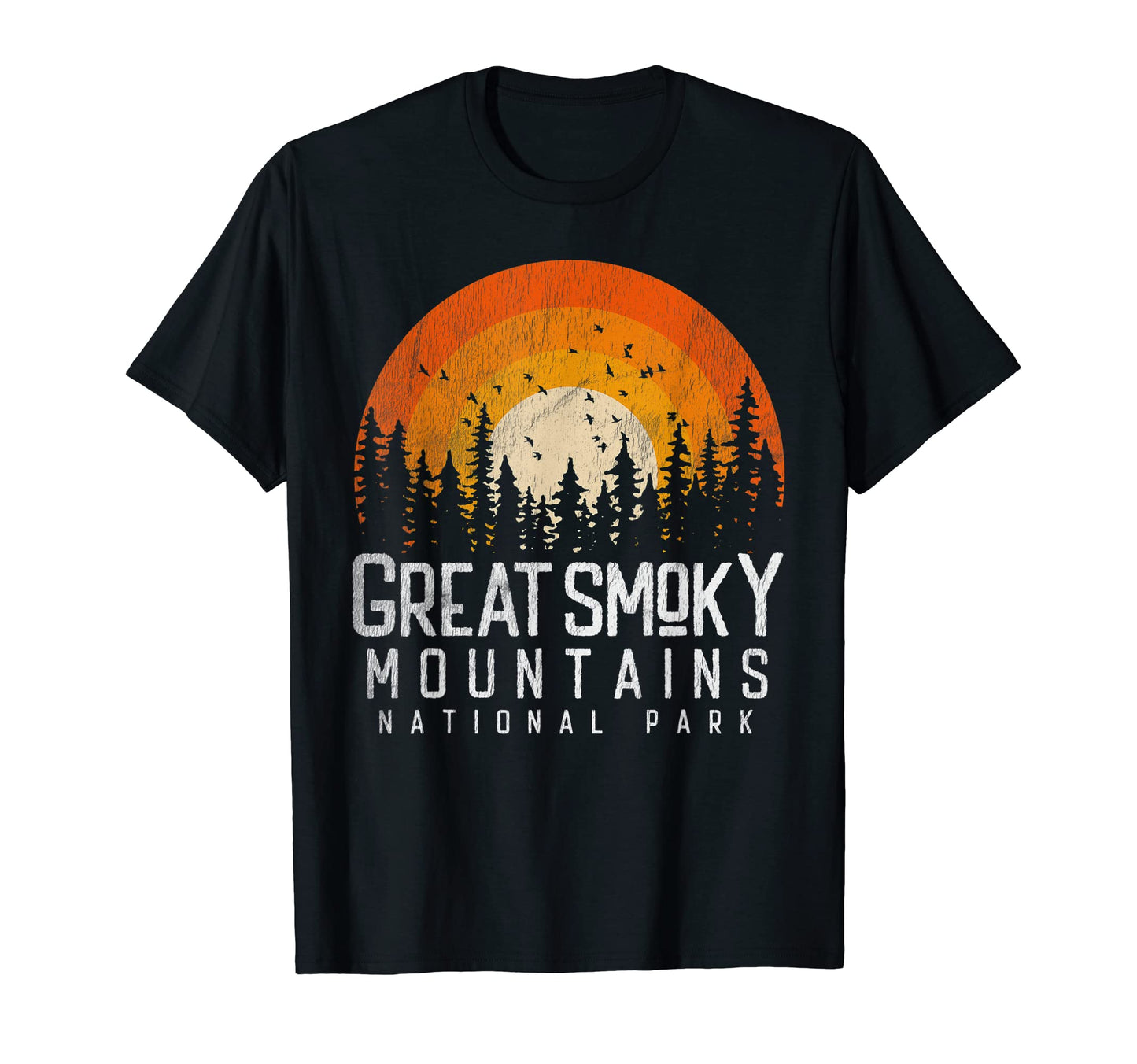 Great Smoky Mountains National Park T-Shirt - Novelty Apparel for Adults - T-Shirt, Sweatshirt, Hoodie