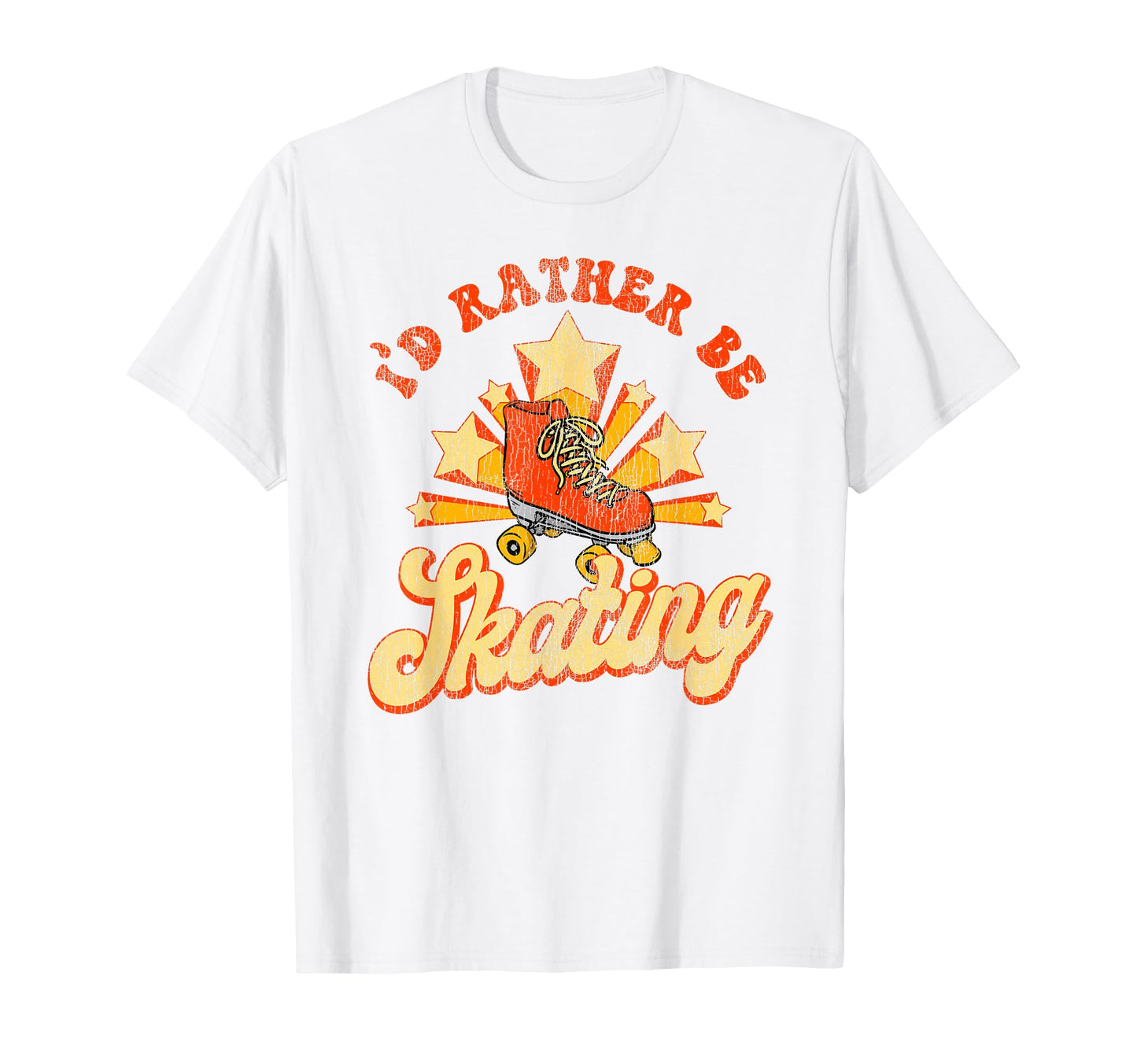 Roller Skating Skate 1970S T-Shirt - Trendy Graphic Unisex - T-Shirt, Sweatshirt, Hoodie