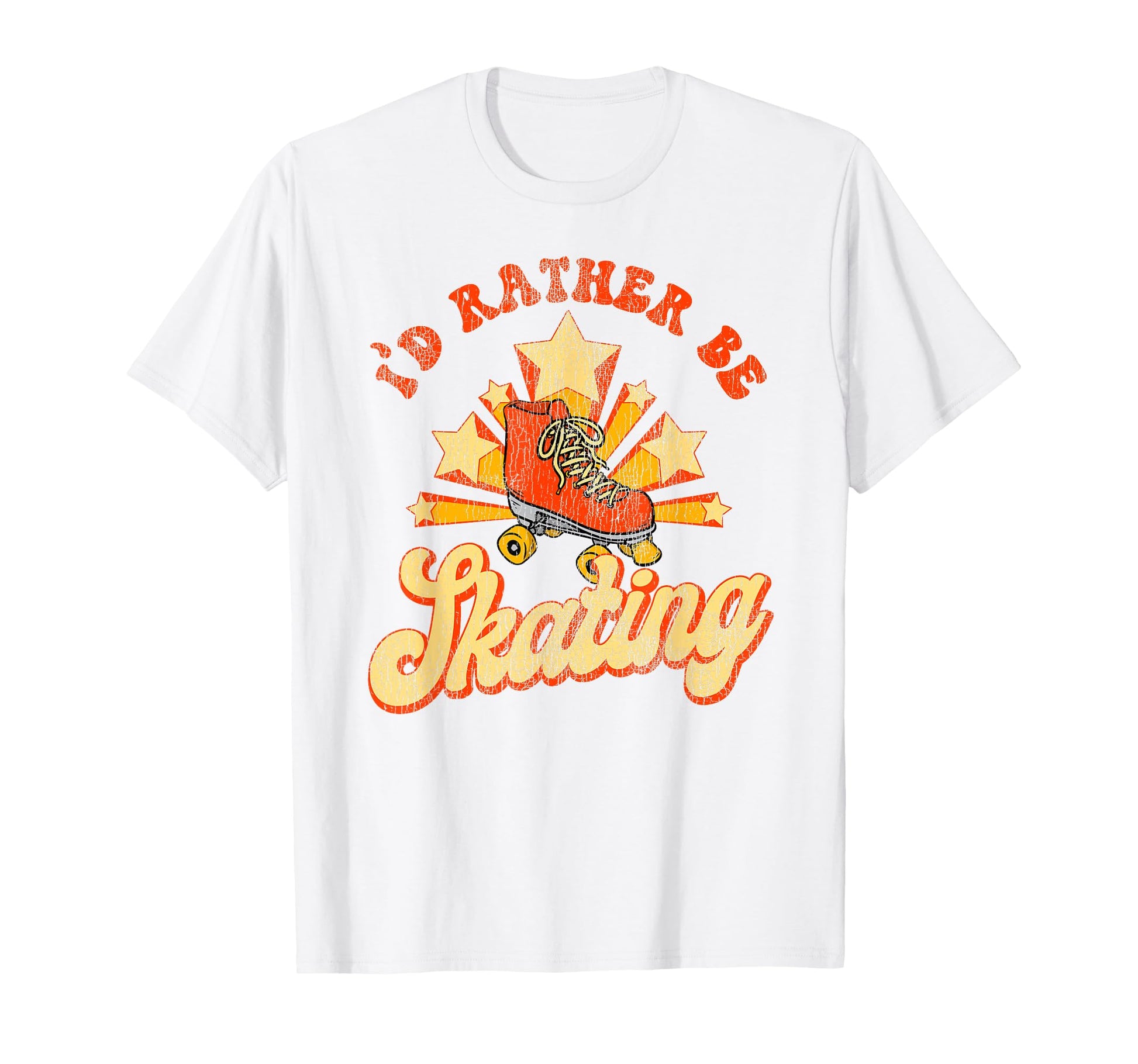 Roller Skating Skate 1970S T-Shirt - Trendy Graphic Unisex - T-Shirt, Sweatshirt, Hoodie