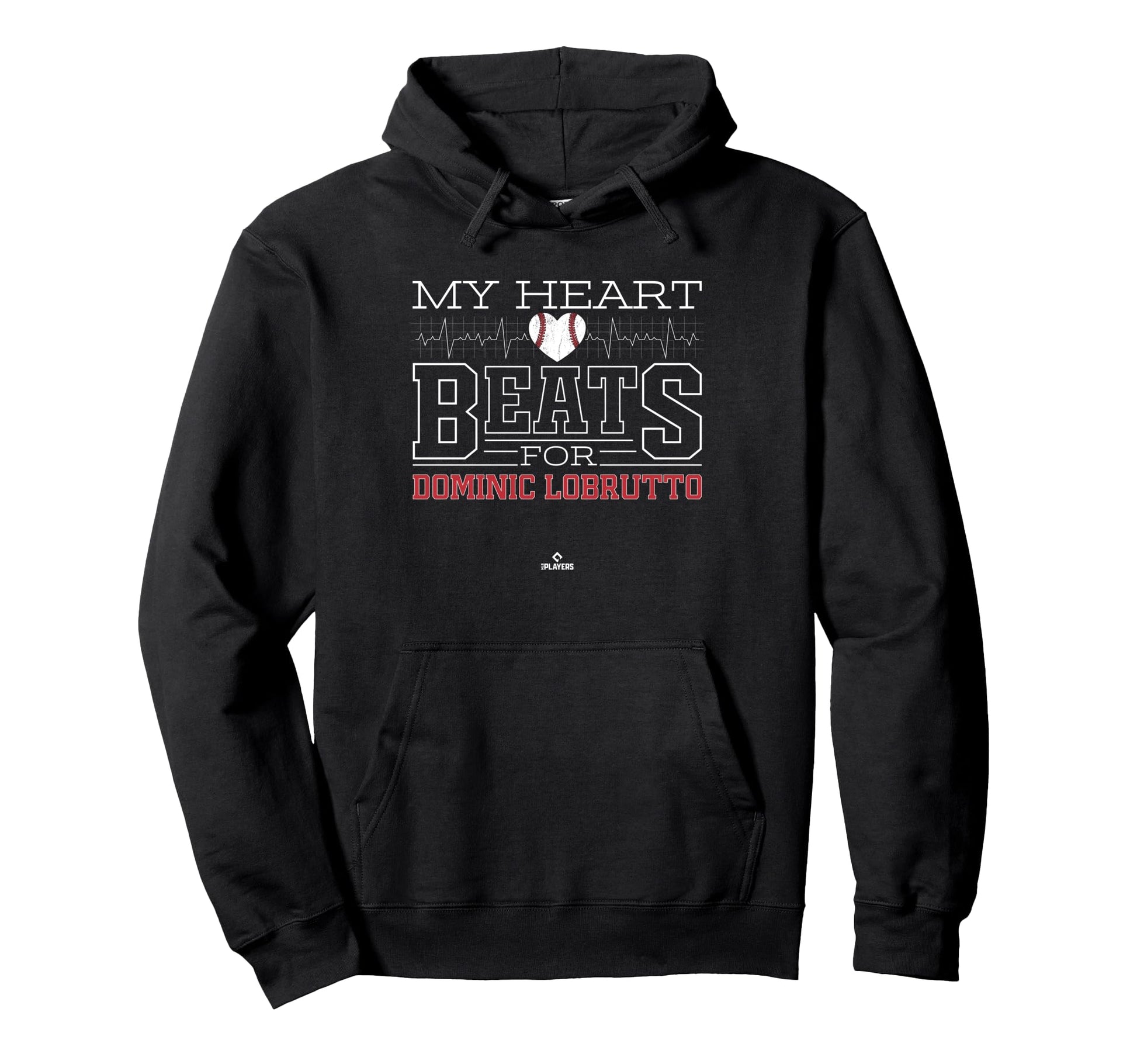 My Heart Beats Dominic Lobrutto Prospect Hoodie - Minimalist Print Unisex - T-Shirt, Sweatshirt, Hoodie