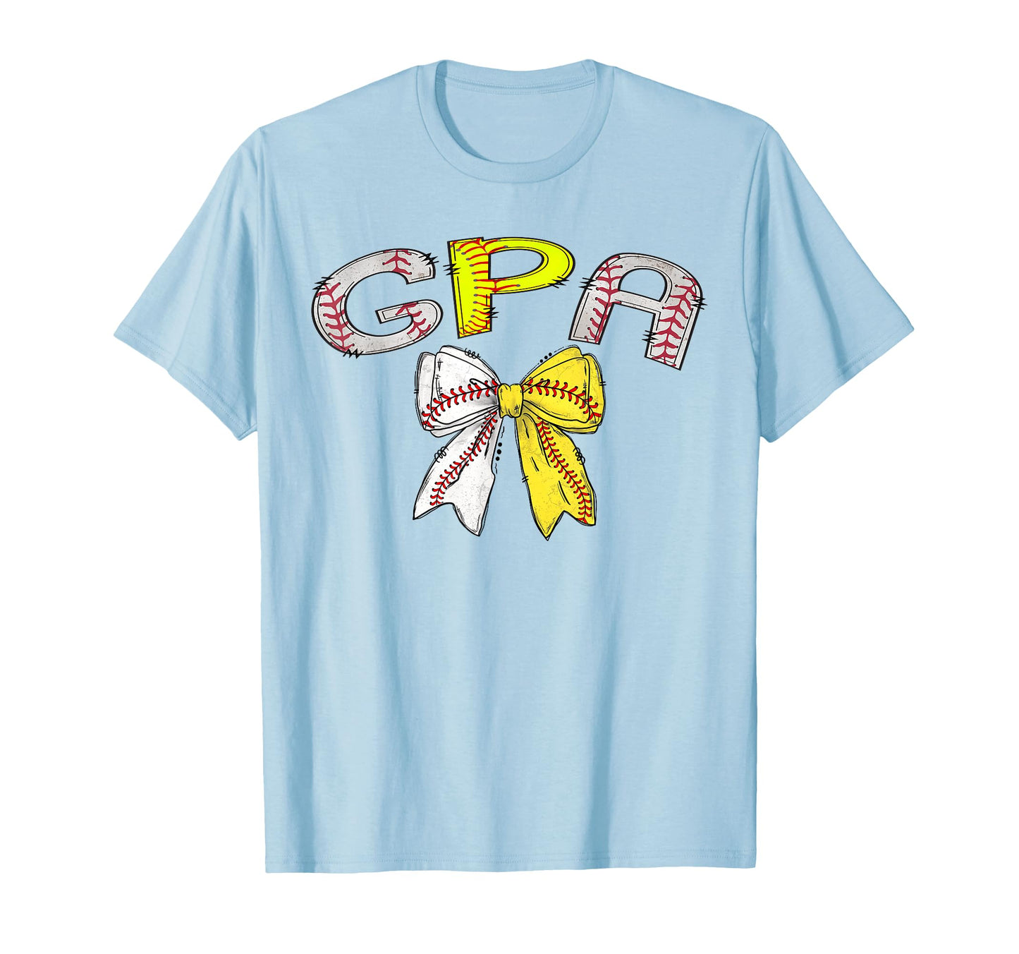 Gpa Both Half Baseball Softball T-Shirt - Custom Art Print Men Women - T-Shirt, Sweatshirt, Hoodie