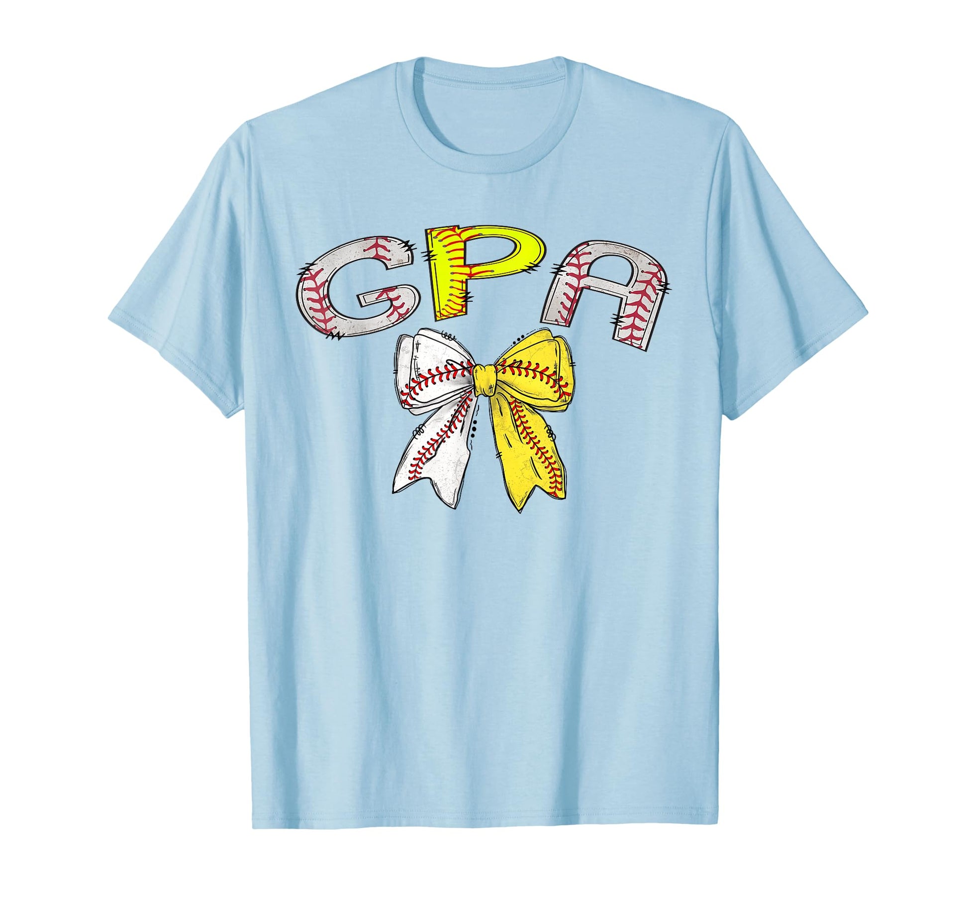 Gpa Both Half Baseball Softball T-Shirt - Custom Art Print Men Women - T-Shirt, Sweatshirt, Hoodie