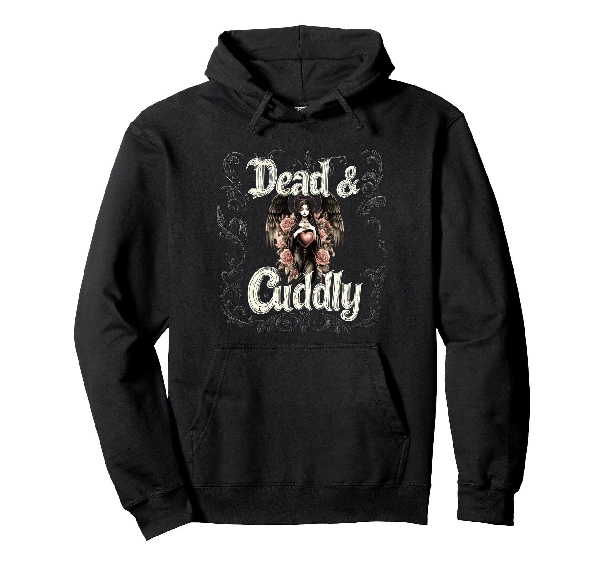 Dead And Cuddly Gothic Alt Grunge Hip Hoodie - Novelty Apparel Men Women - T-Shirt, Sweatshirt, Hoodie