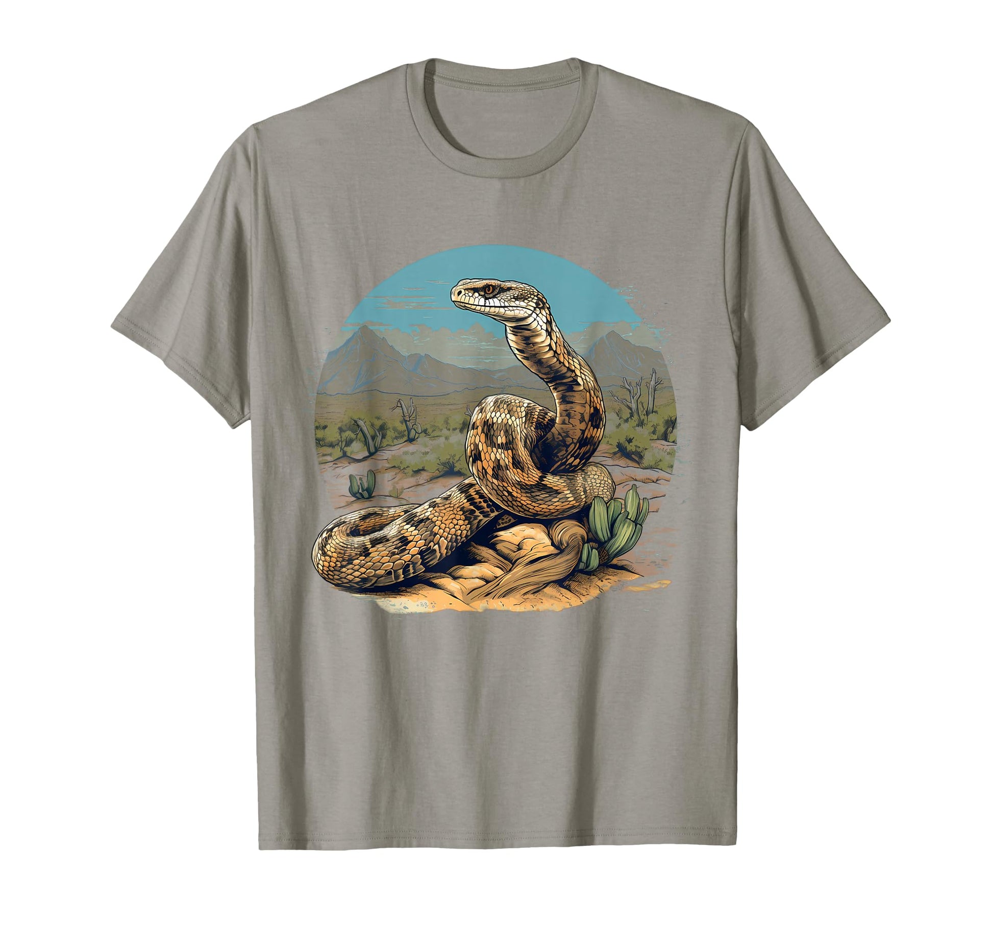 Western Diamondback Rattlesnake T-Shirt - Graphic Print for Adults - T-Shirt, Sweatshirt, Hoodie