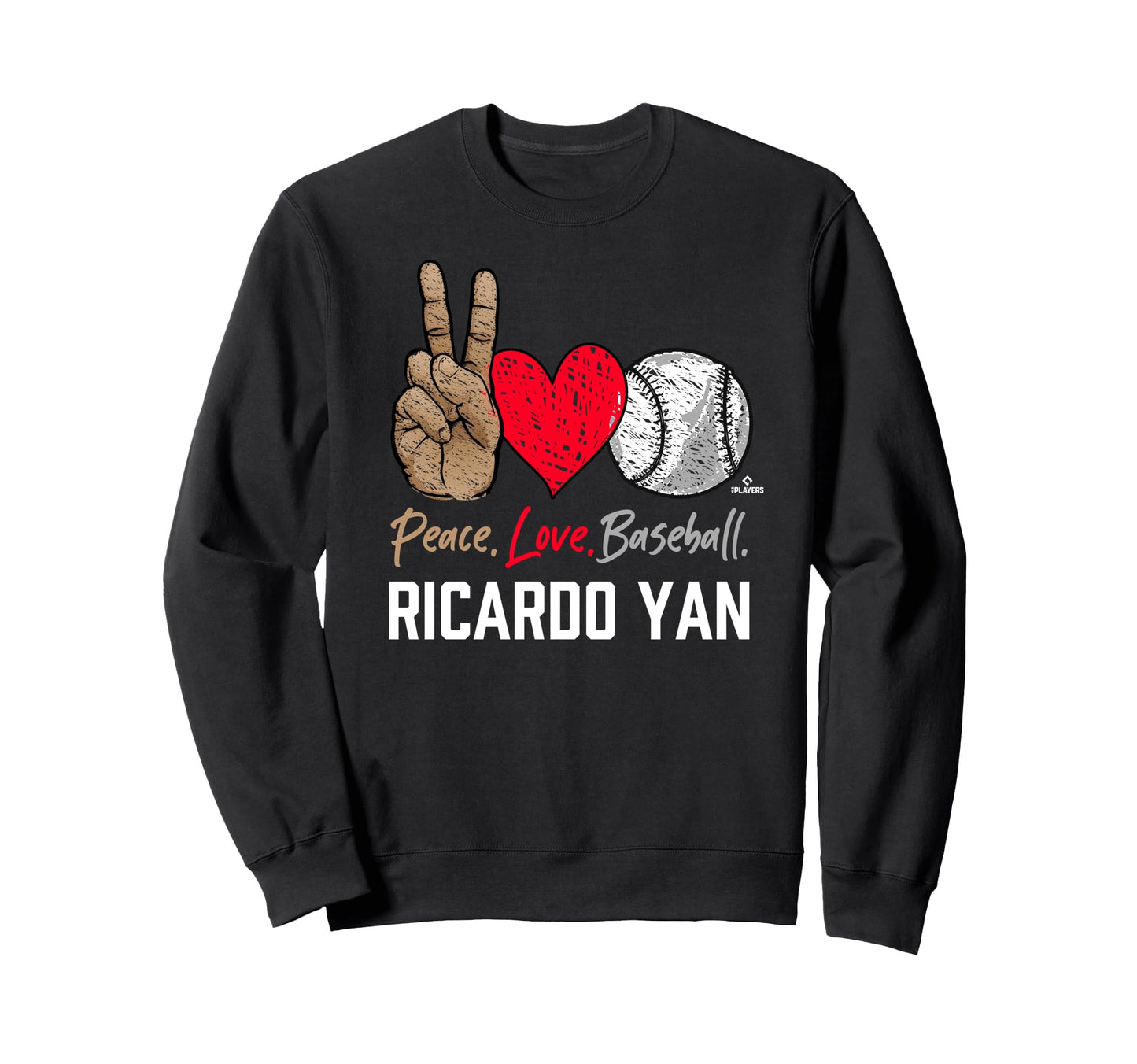 Peace Love Ricardo Yan Prospect Sweatshirt - Aesthetic Graphic Men Women - T-Shirt, Sweatshirt, Hoodie
