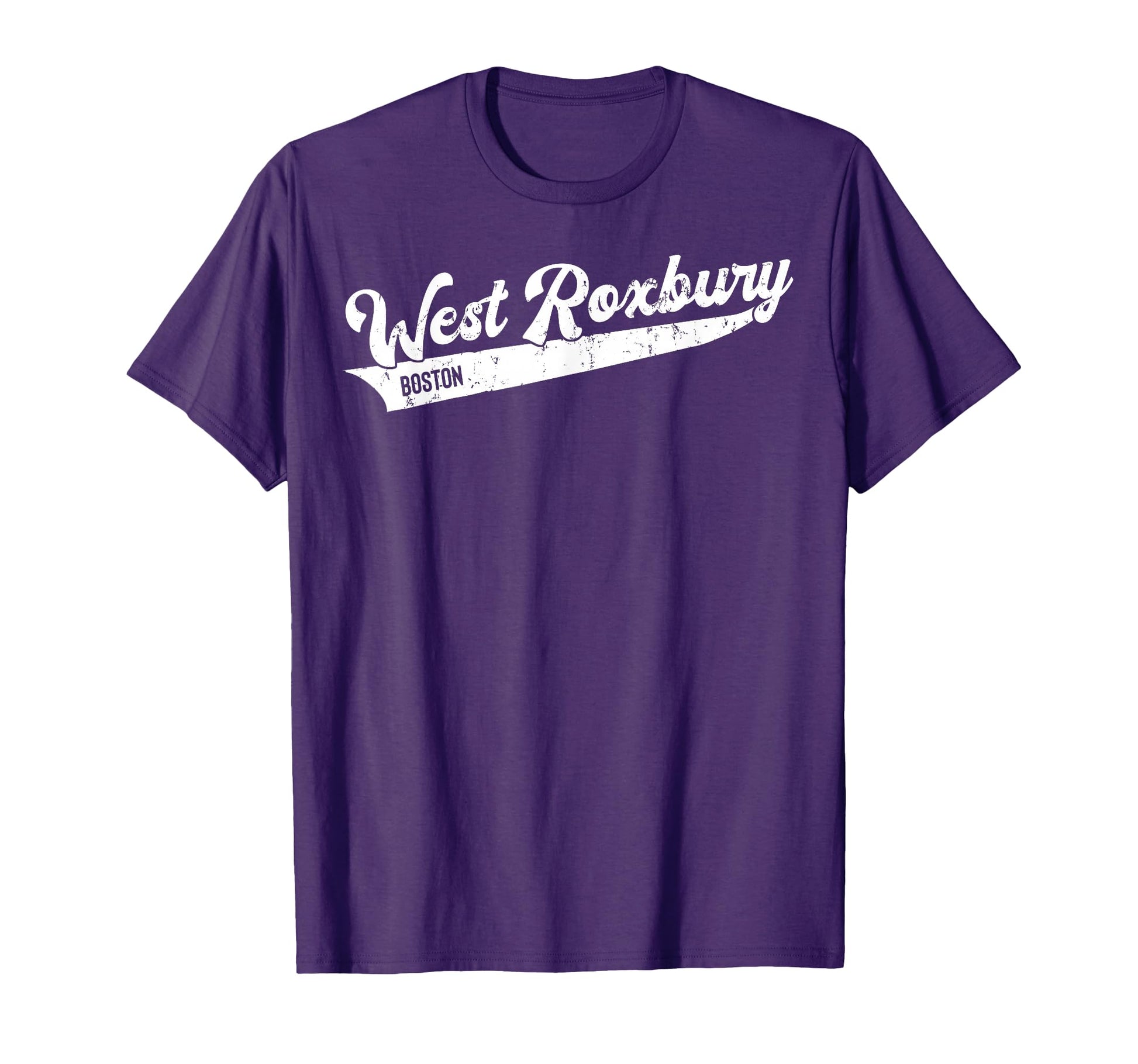 West Roxbury Boston Typographic Distressed T-Shirt - Unique Graphic Unisex - T-Shirt, Sweatshirt, Hoodie