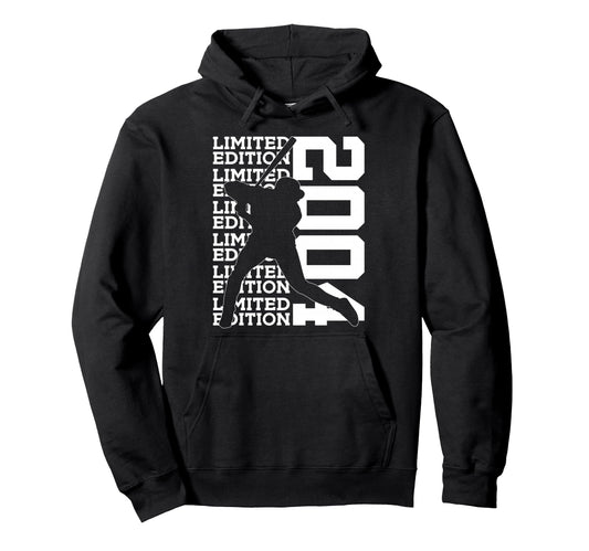 2004 Baseball 22Nd Birthday Hoodie - Fun Novelty Design Unisex - T-Shirt, Sweatshirt, Hoodie