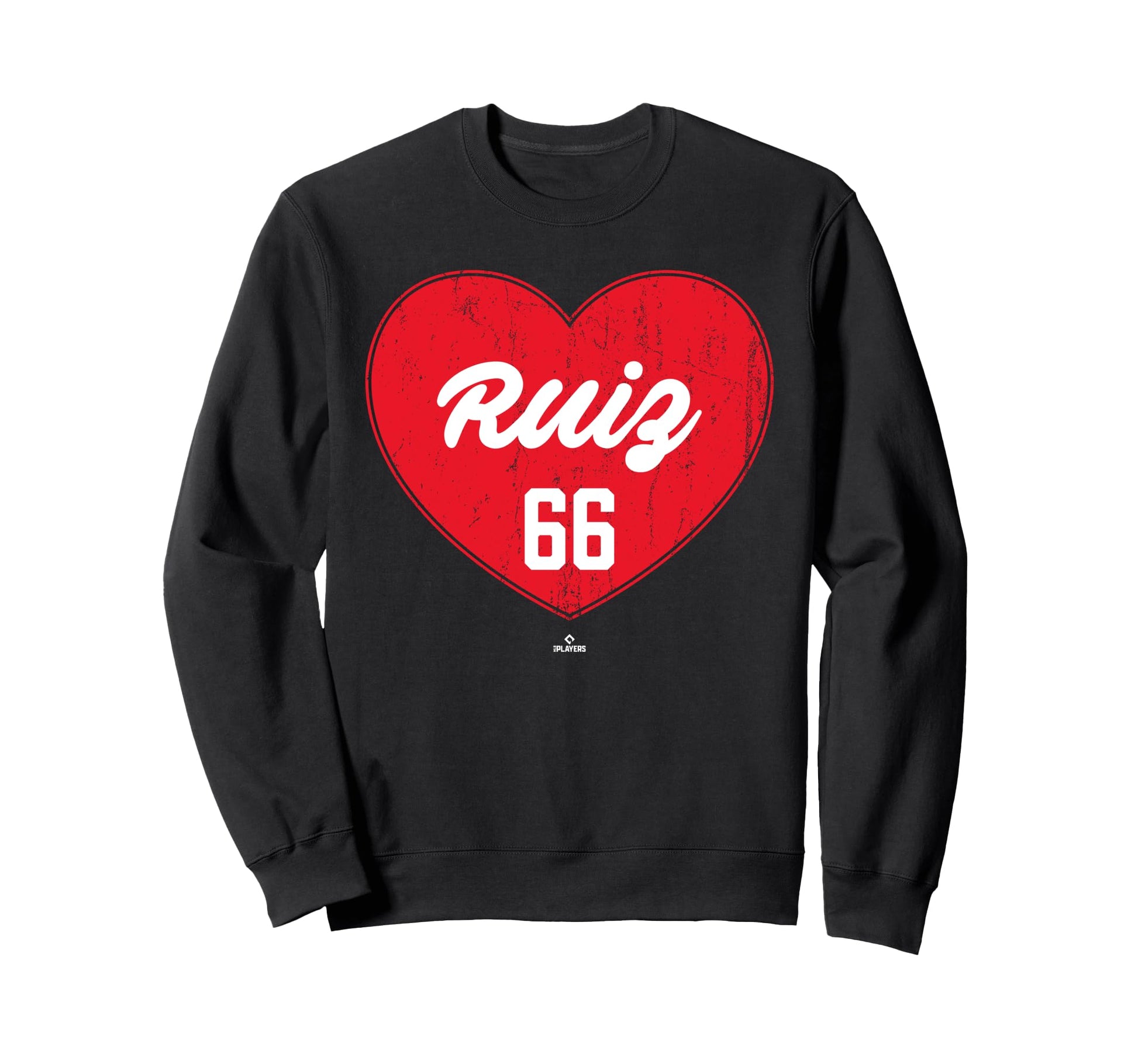 Distressed Heart Jos Ruiz Sweatshirt - Unique Graphic for Adults - T-Shirt, Sweatshirt, Hoodie