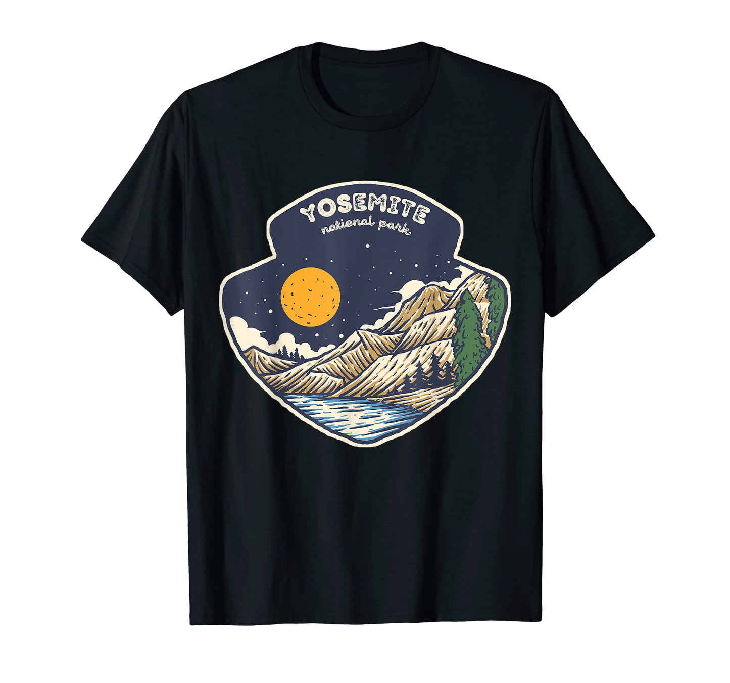 Yosemite California National Park T-Shirt - Streetwear Style for Adults - T-Shirt, Sweatshirt, Hoodie