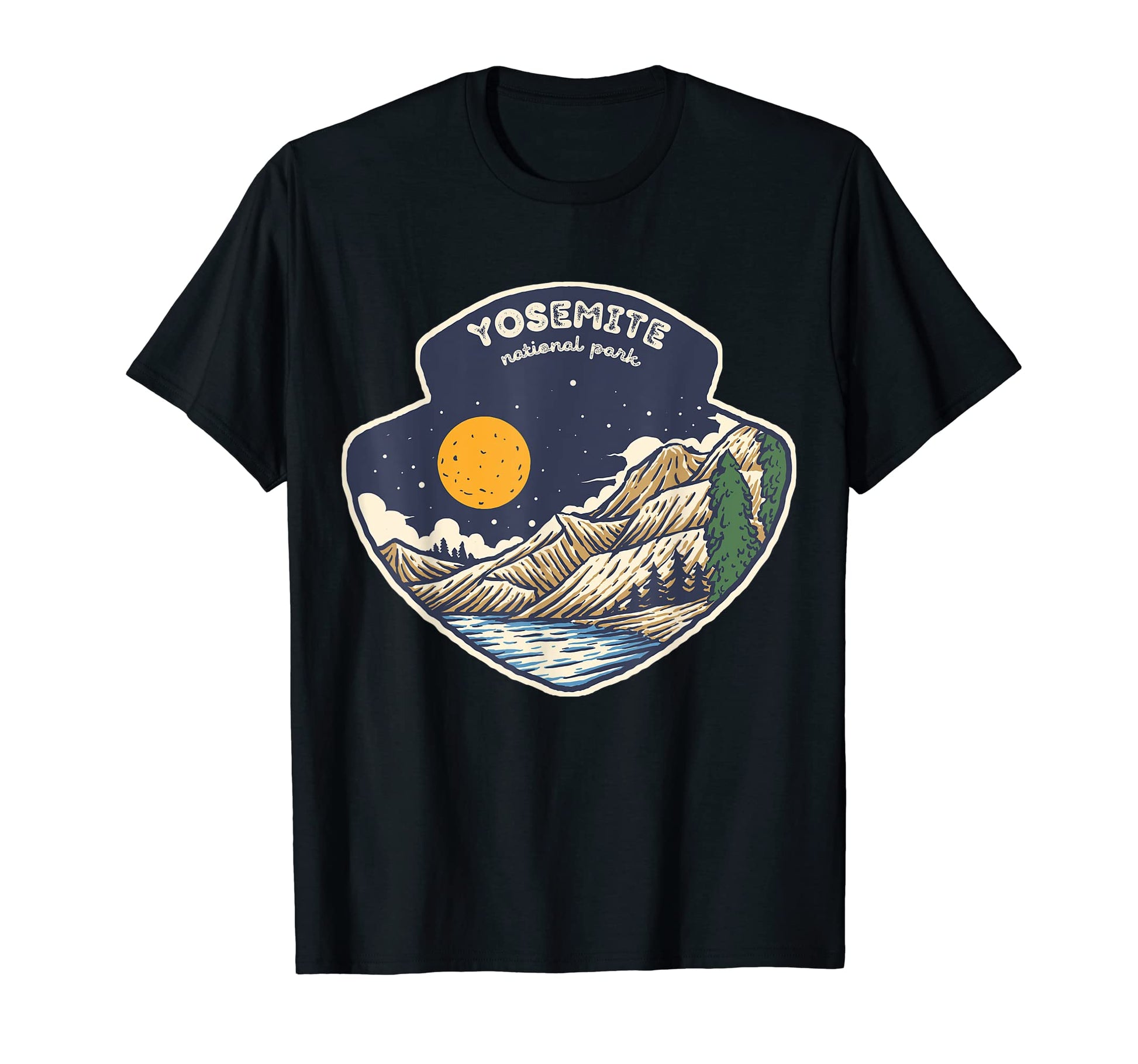 Yosemite California National Park T-Shirt - Streetwear Style for Adults - T-Shirt, Sweatshirt, Hoodie