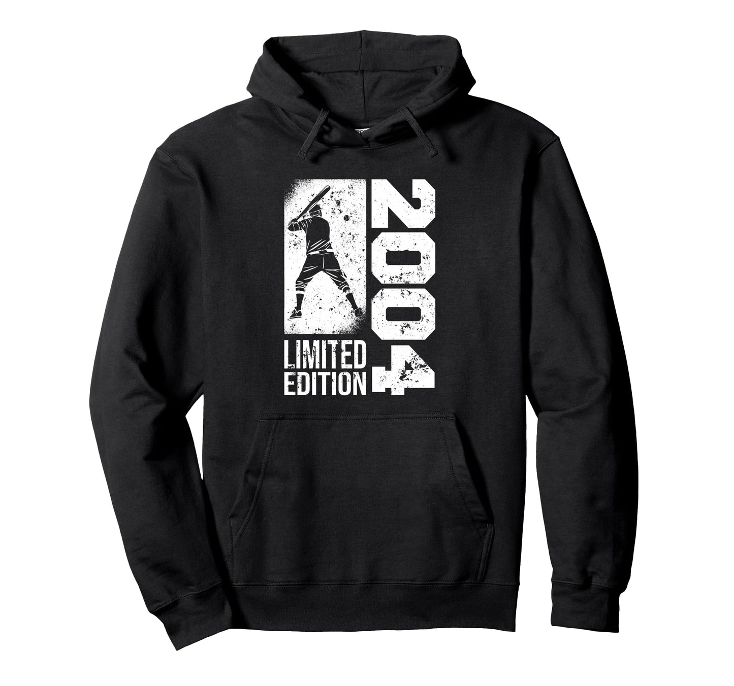 Baseball Player Born 2004 Hoodie - Casual Everyday Wear for Adults - T-Shirt, Sweatshirt, Hoodie