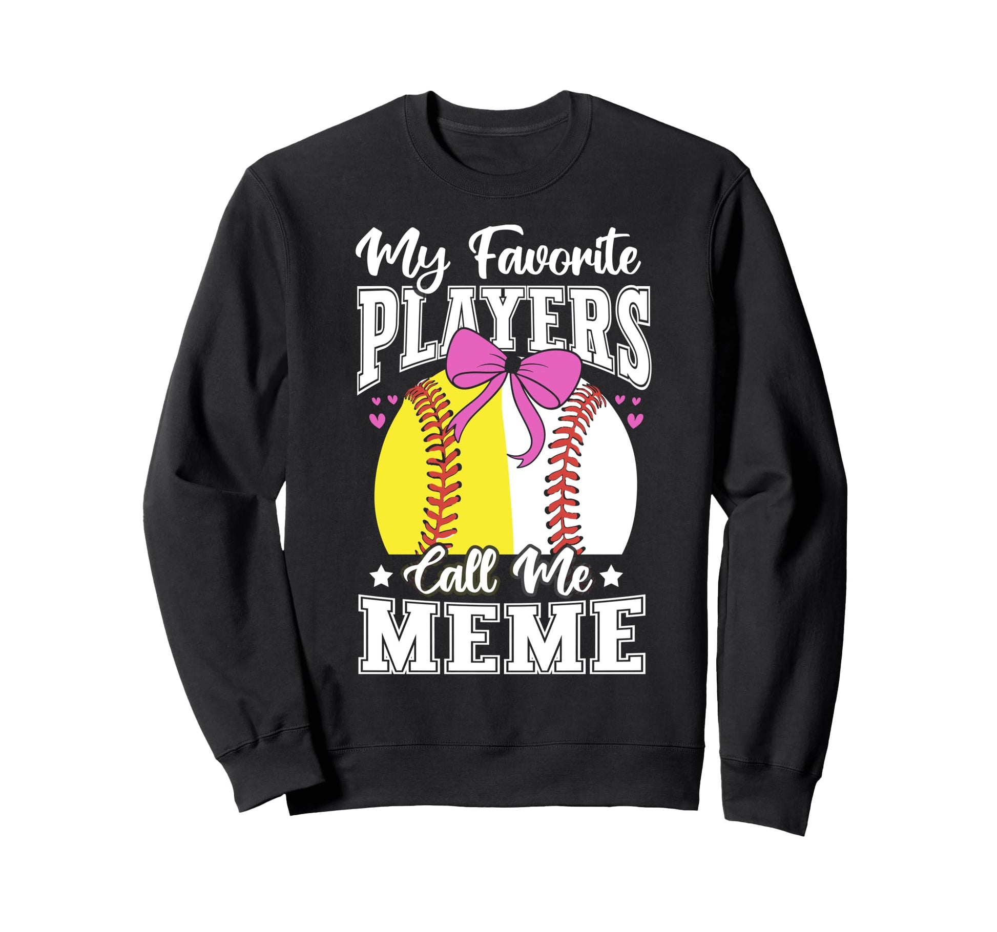 Baseball Grandma Favorite Softball Sweatshirt - Minimalist Print Men Women - T-Shirt, Sweatshirt, Hoodie