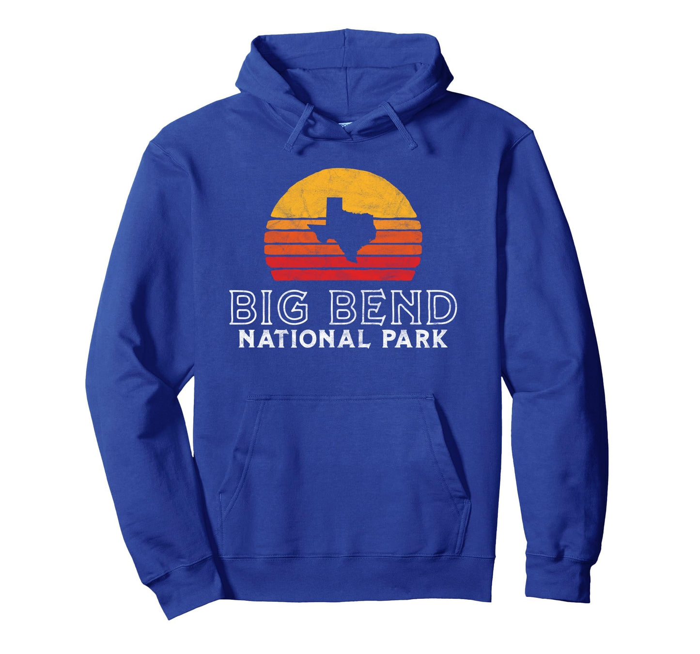 Big Bend National Park Texas Sun Hoodie - Novelty Apparel Men Women - T-Shirt, Sweatshirt, Hoodie
