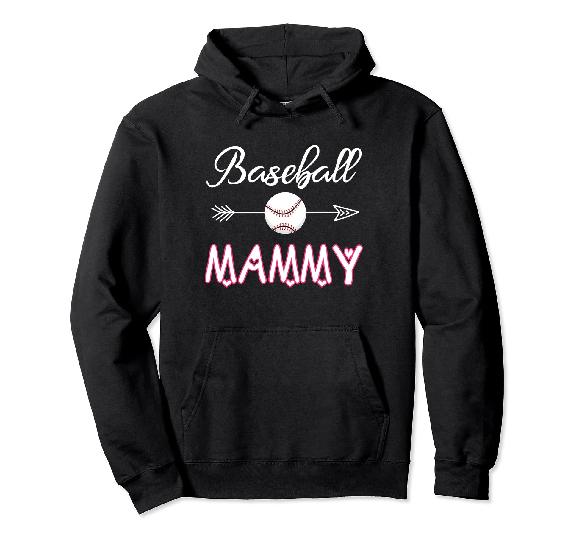 Baseball Mammy Birthday Sport Baseball Sport Hoodie - Graphic Print Unisex - T-Shirt, Sweatshirt, Hoodie