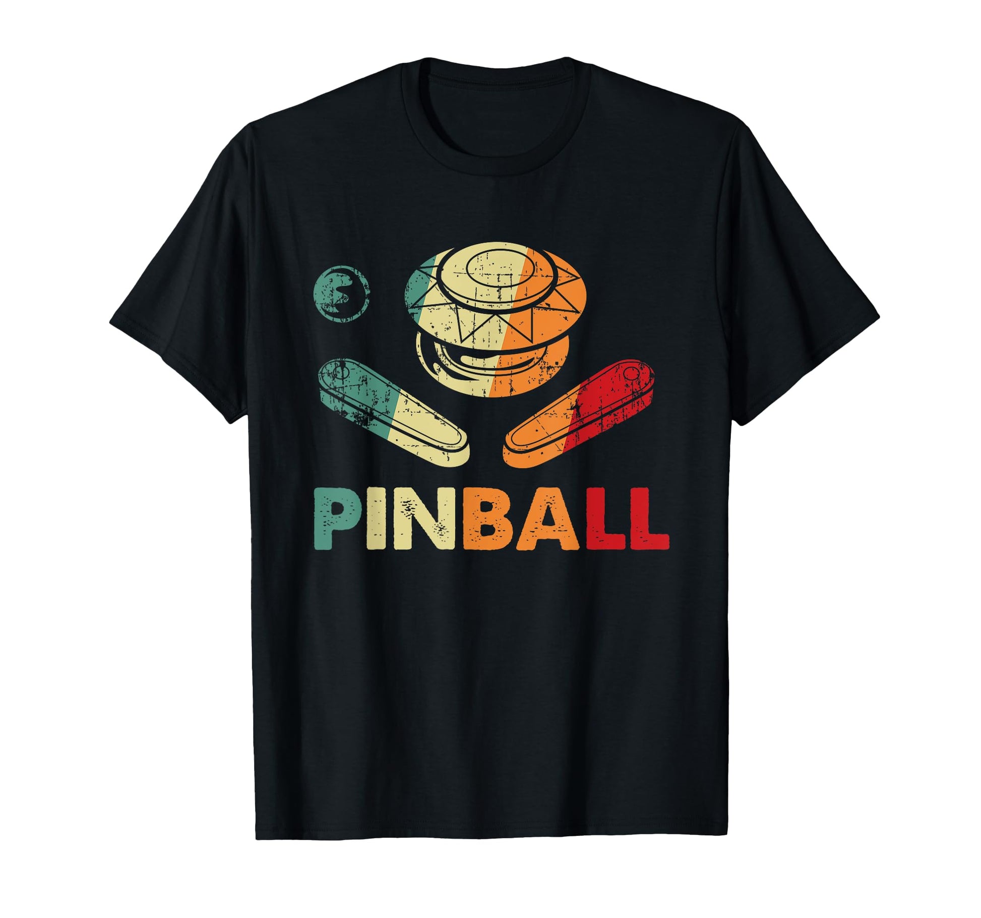 Pinball Funny Pinballer Machine Flipping T-Shirt - Custom Art Print Unisex - T-Shirt, Sweatshirt, Hoodie