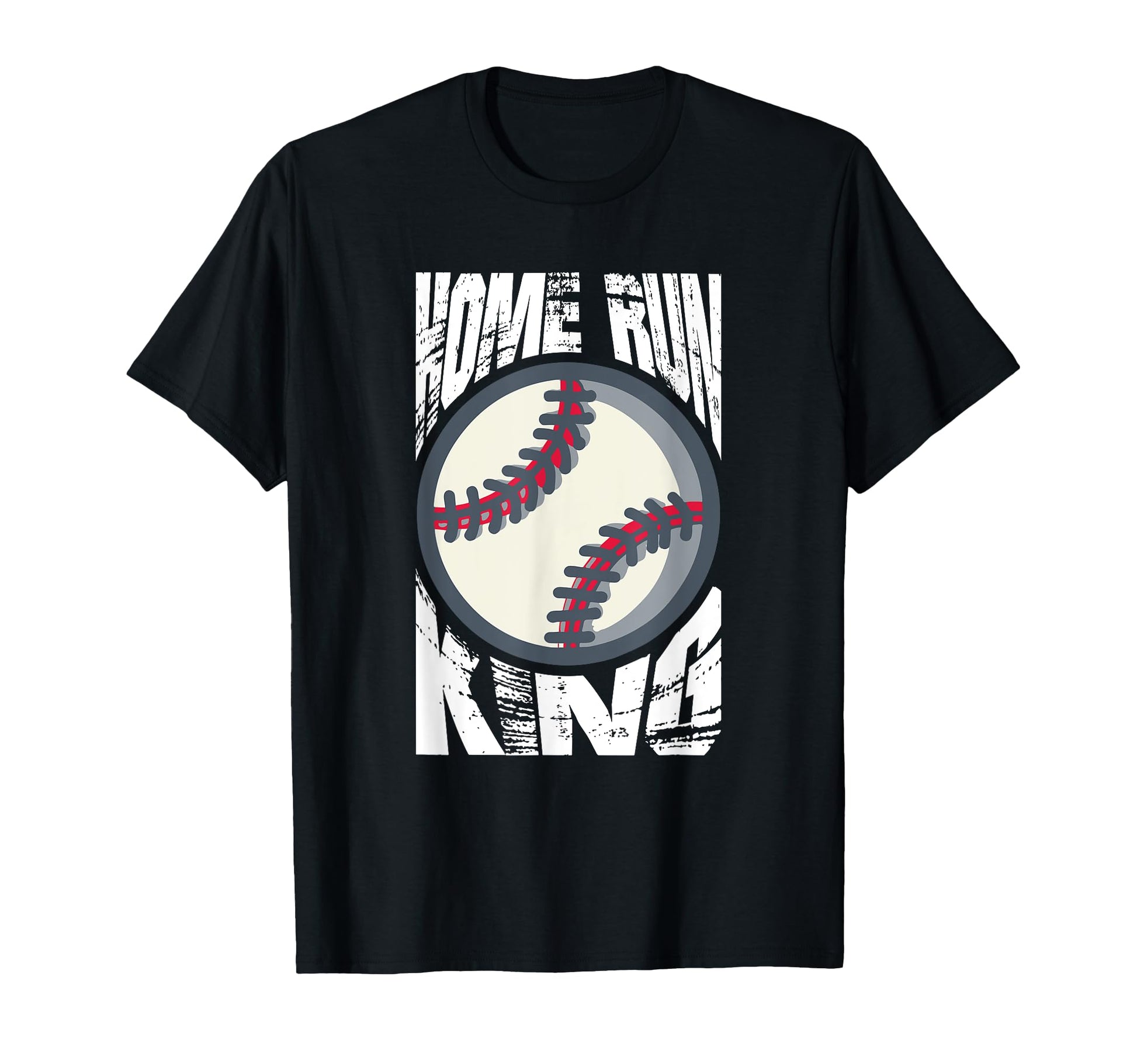 Baseball Home Run King Sports T-Shirt - Novelty Apparel Men Women - T-Shirt, Sweatshirt, Hoodie