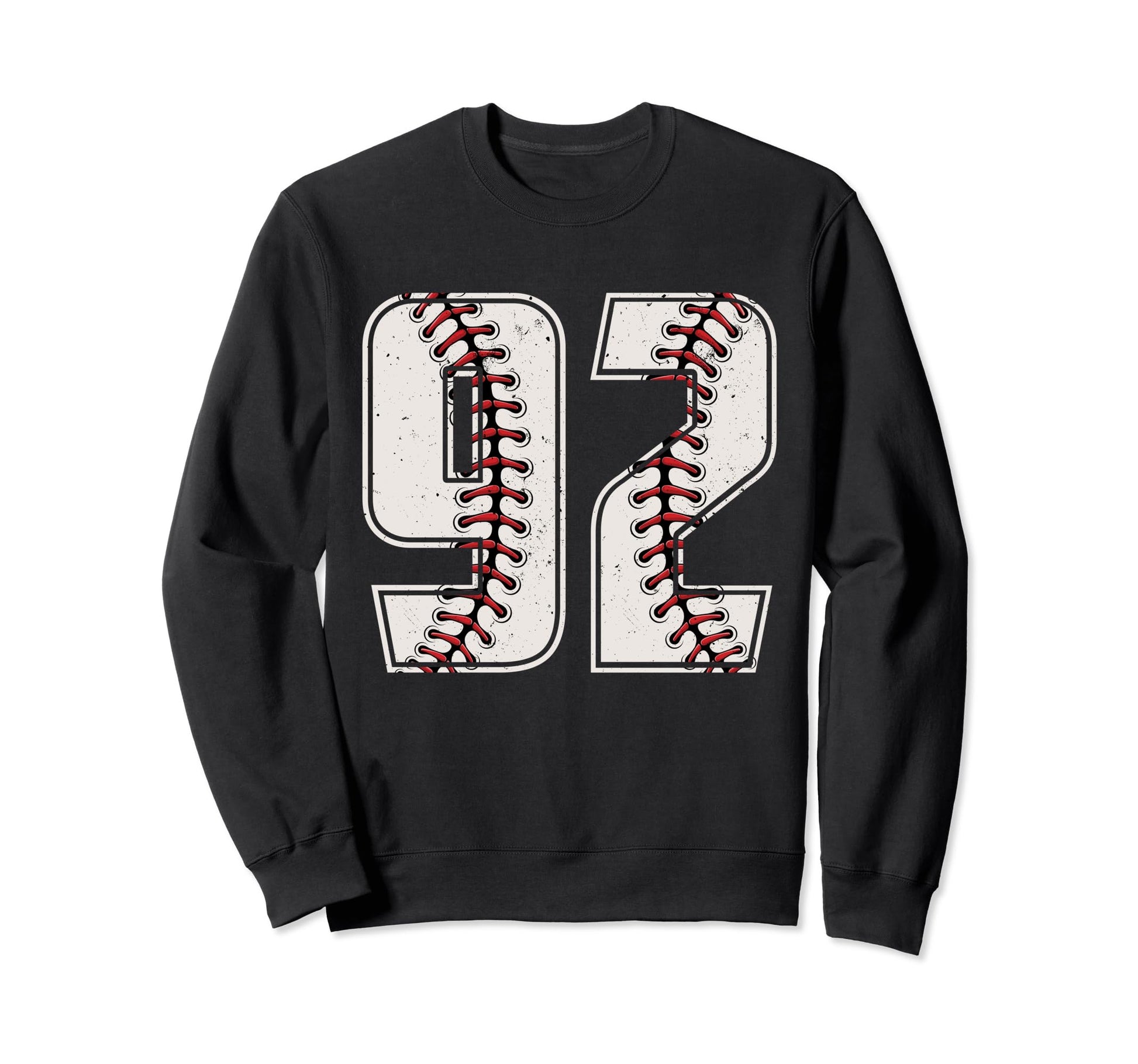 Baseball Player Number 92 Ninety Two Sweatshirt - Graphic Print Unisex - T-Shirt, Sweatshirt, Hoodie