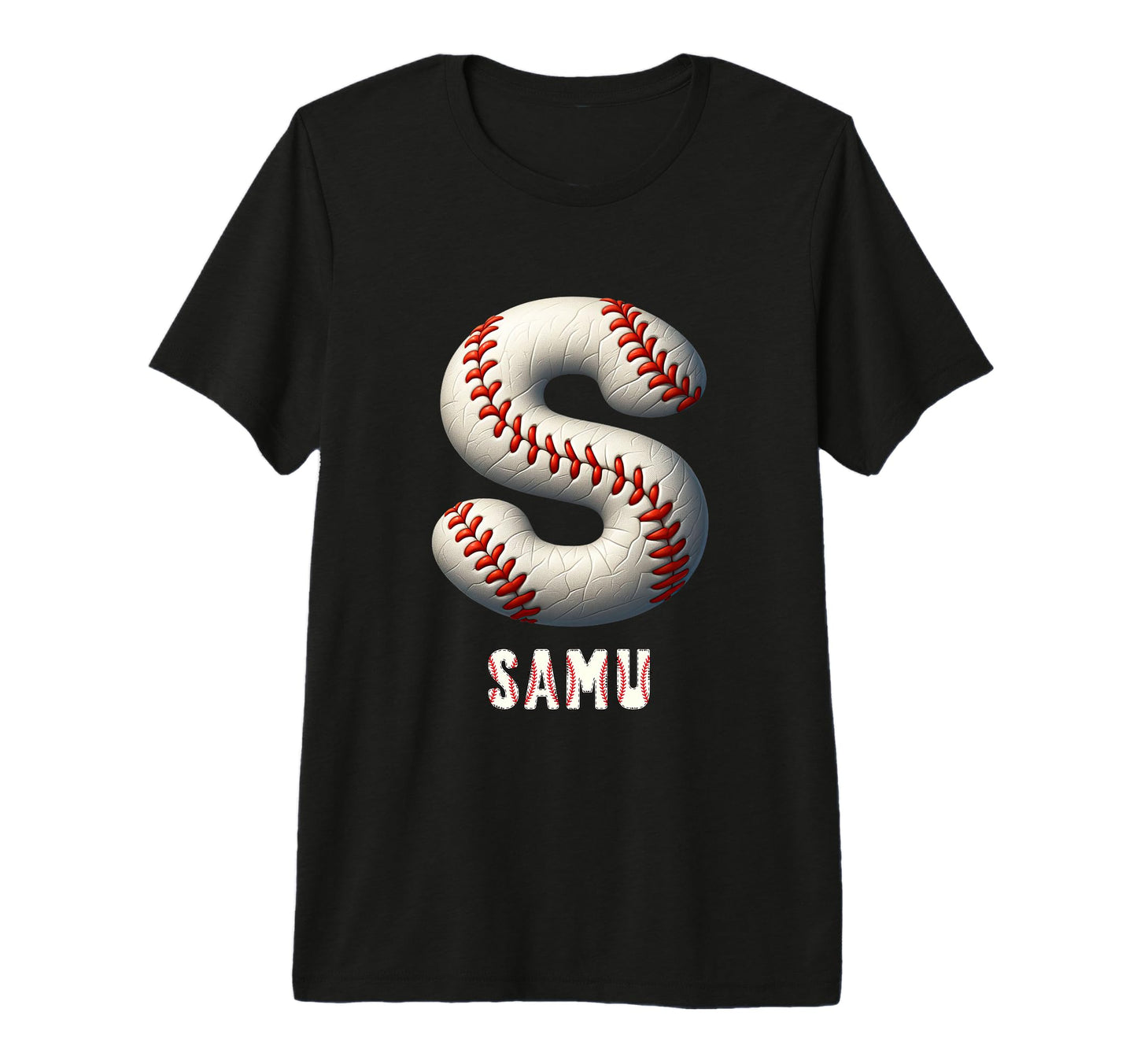 Baseball Home Run Najem Initial T-Shirt - Casual Everyday Wear Unisex - T-Shirt, Sweatshirt, Hoodie