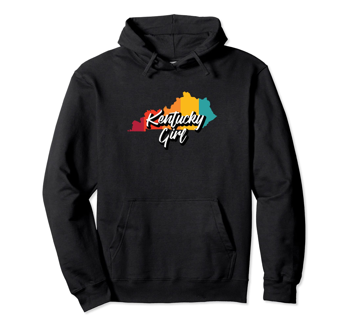 Kentucky Home State 70S Stripes Kentucky Hoodie - Graphic Print Unisex - T-Shirt, Sweatshirt, Hoodie