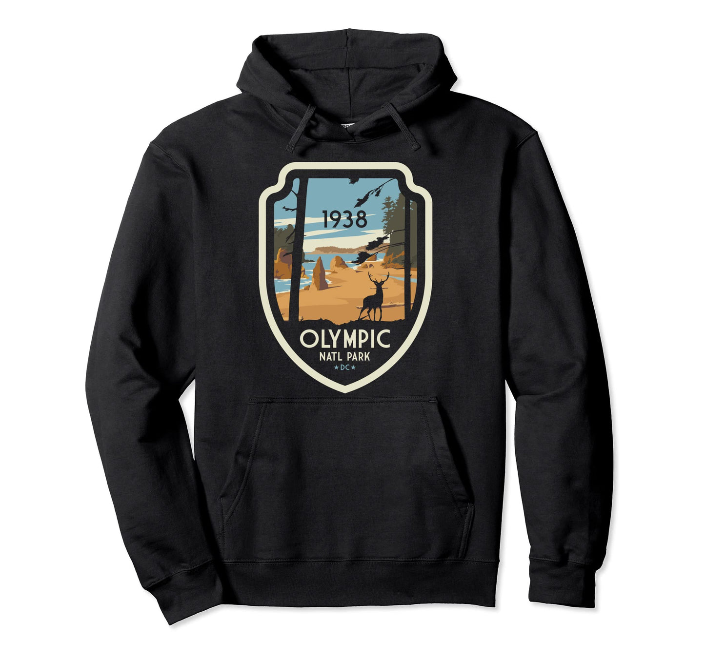 Washington Olympic National Park Gift Hoodie - Streetwear Style Unisex - T-Shirt, Sweatshirt, Hoodie