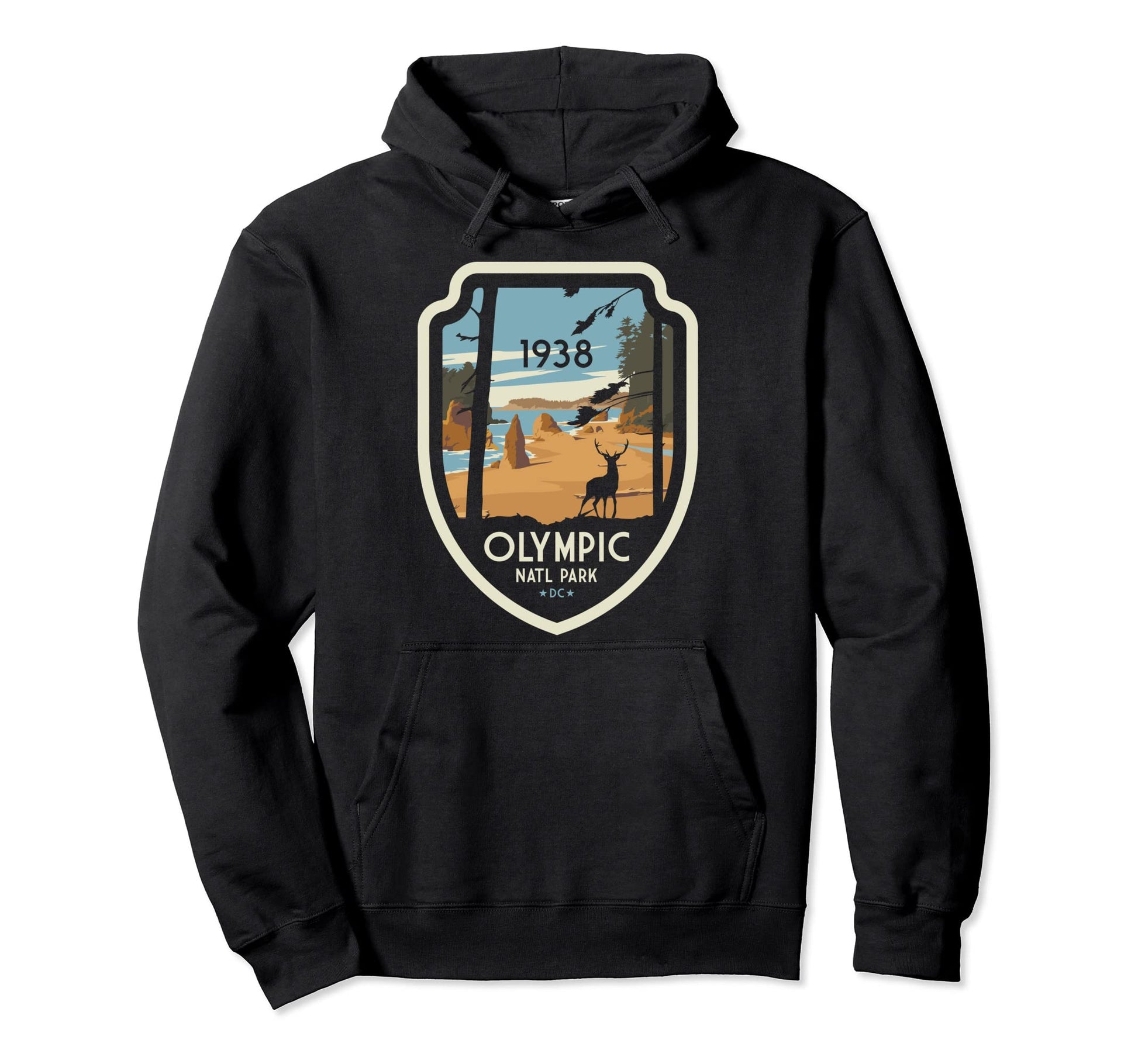 Washington Olympic National Park Gift Hoodie - Streetwear Style Unisex - T-Shirt, Sweatshirt, Hoodie