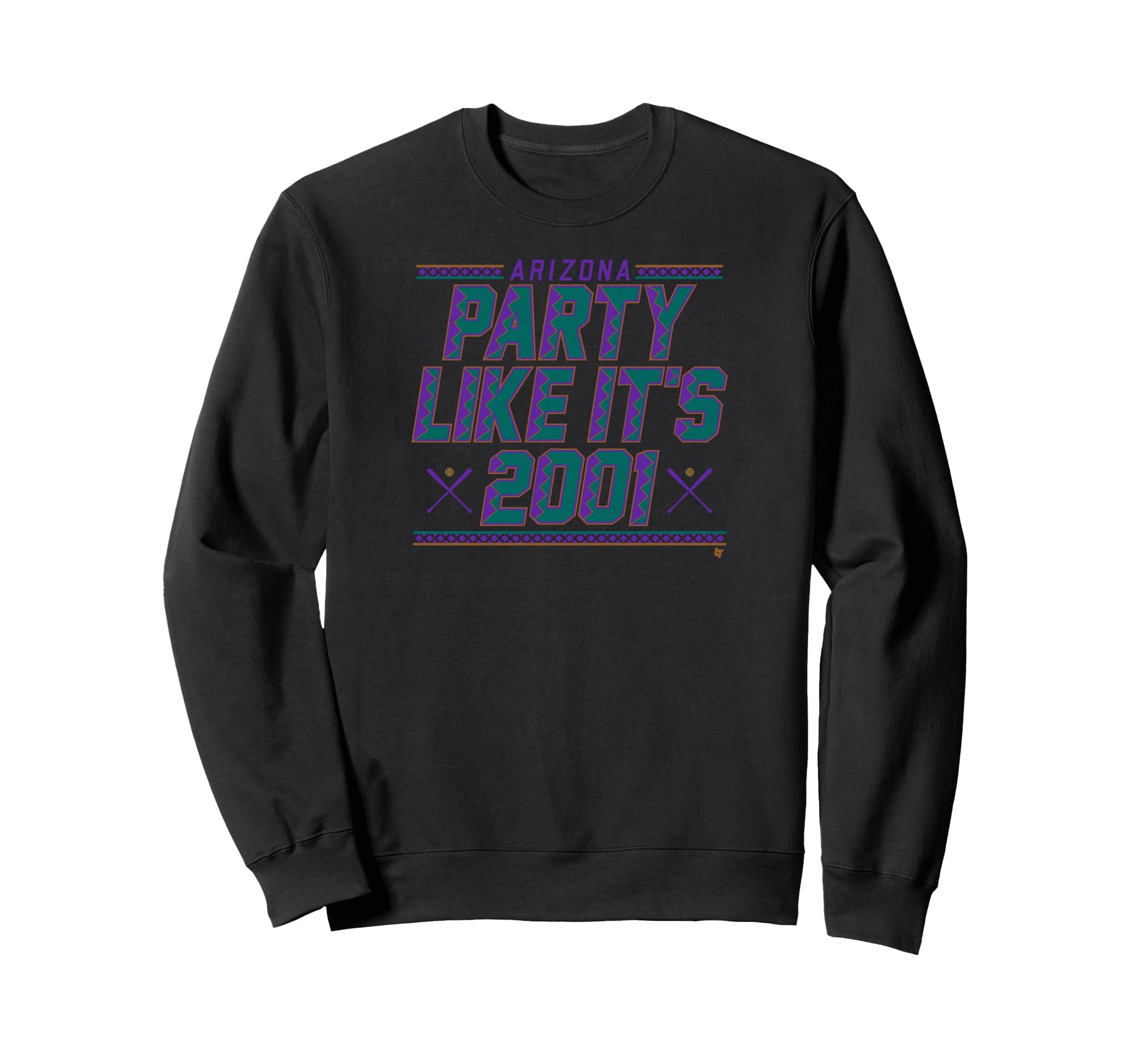 Party Like Its 2001 Arizona Baseball Sweatshirt - Fun Novelty Design Unisex - T-Shirt, Sweatshirt, Hoodie