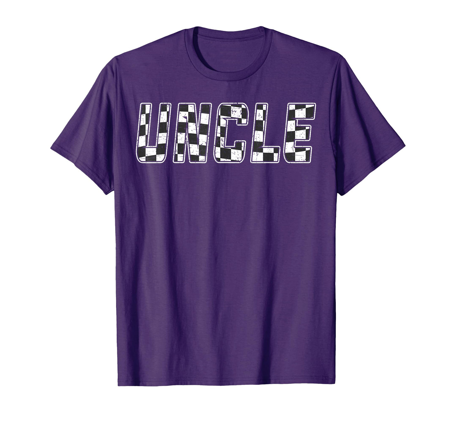 Uncle Racing Race Car Uncle T-Shirt - Minimalist Print for Adults - T-Shirt, Sweatshirt, Hoodie