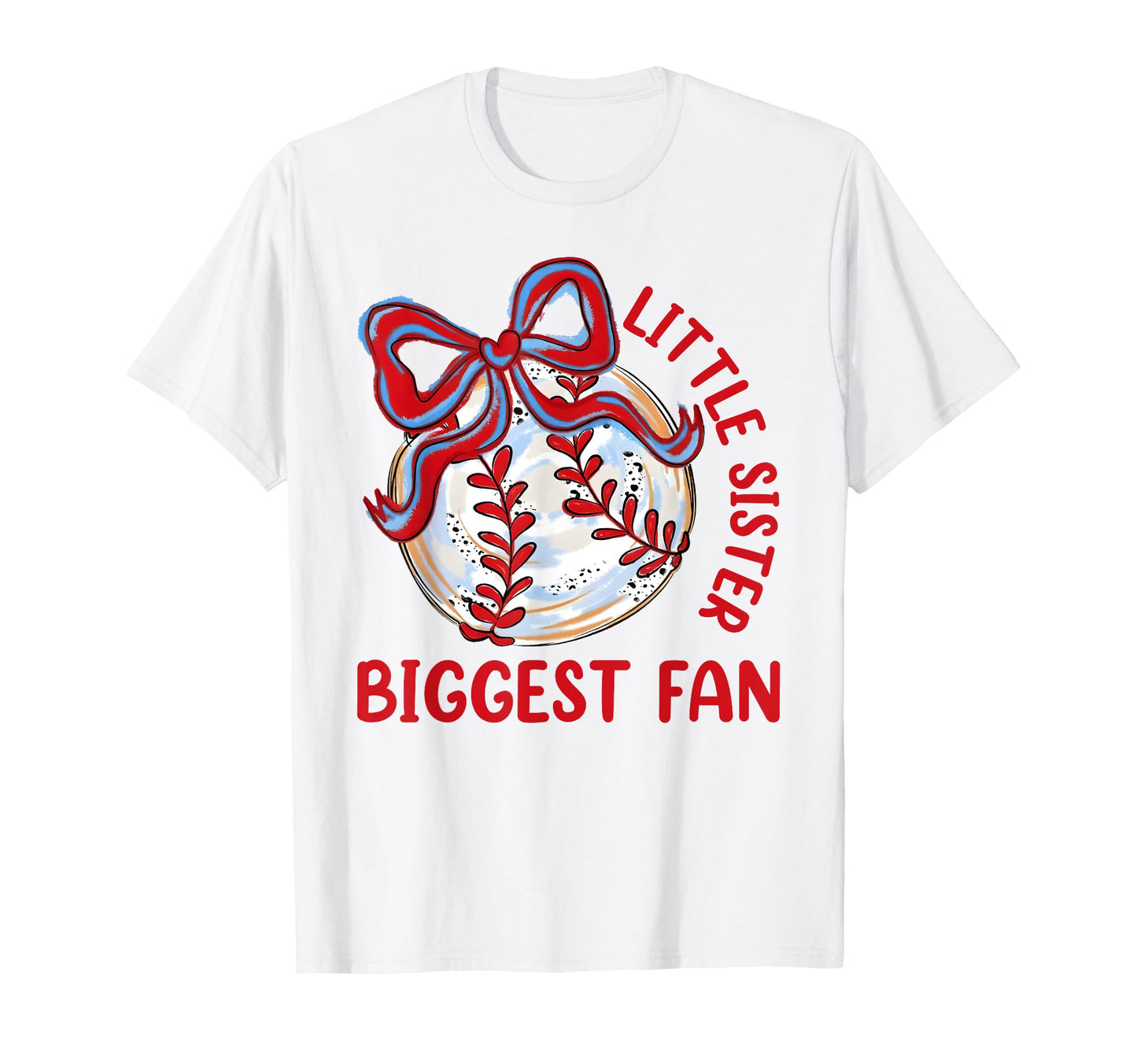 Bow Coquette Little Sister Biggest T-Shirt - Aesthetic Graphic Men Women - T-Shirt, Sweatshirt, Hoodie