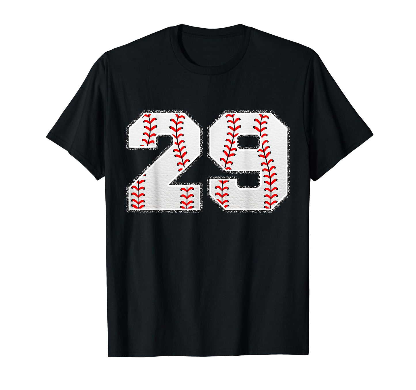 Number 29 Baseball Distressed Number T-Shirt - Streetwear Style Unisex - T-Shirt, Sweatshirt, Hoodie