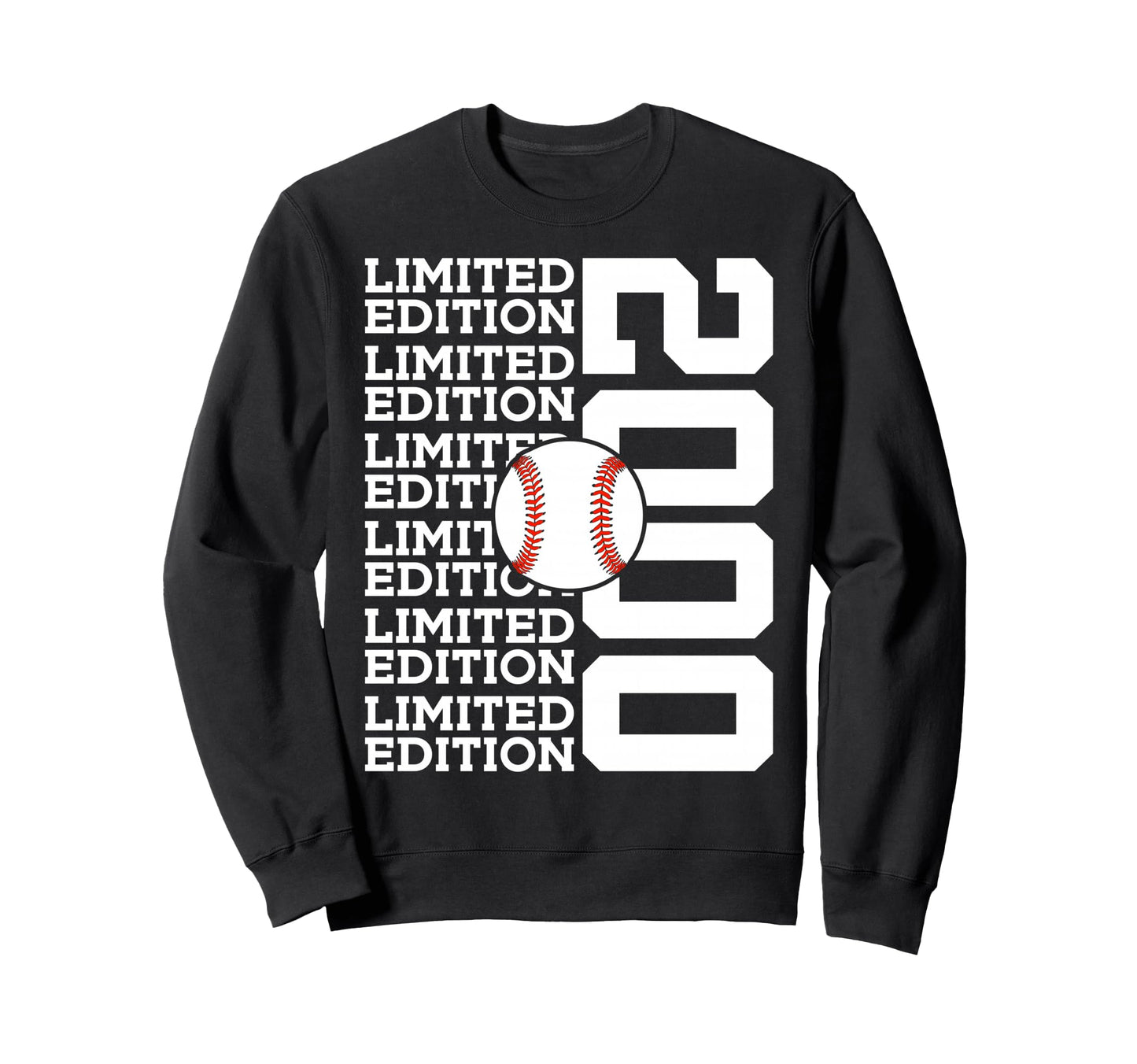 2000 Baseball 26Th Birthday Sweatshirt - Graphic Print Men Women - T-Shirt, Sweatshirt, Hoodie
