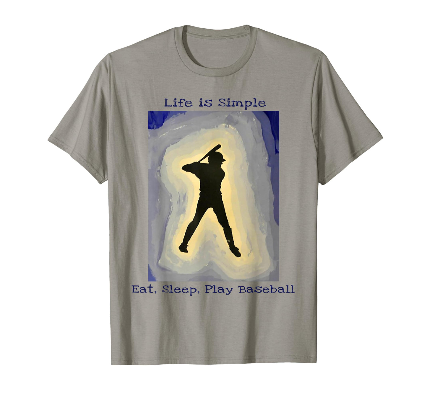 Life Is Simple Eat Sleep Play T-Shirt - Minimalist Print for Adults - T-Shirt, Sweatshirt, Hoodie