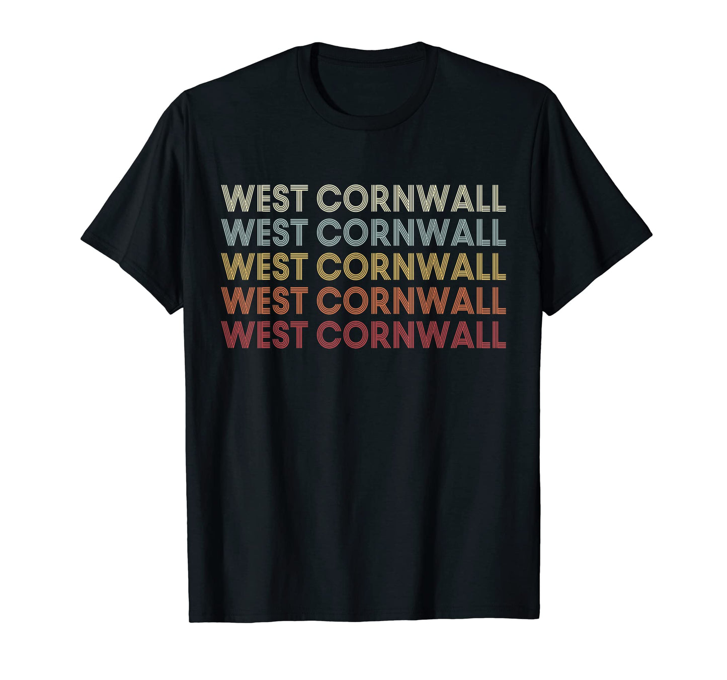 West Cornwall Pennsylvania West T-Shirt - Fun Novelty Design Men Women - T-Shirt, Sweatshirt, Hoodie