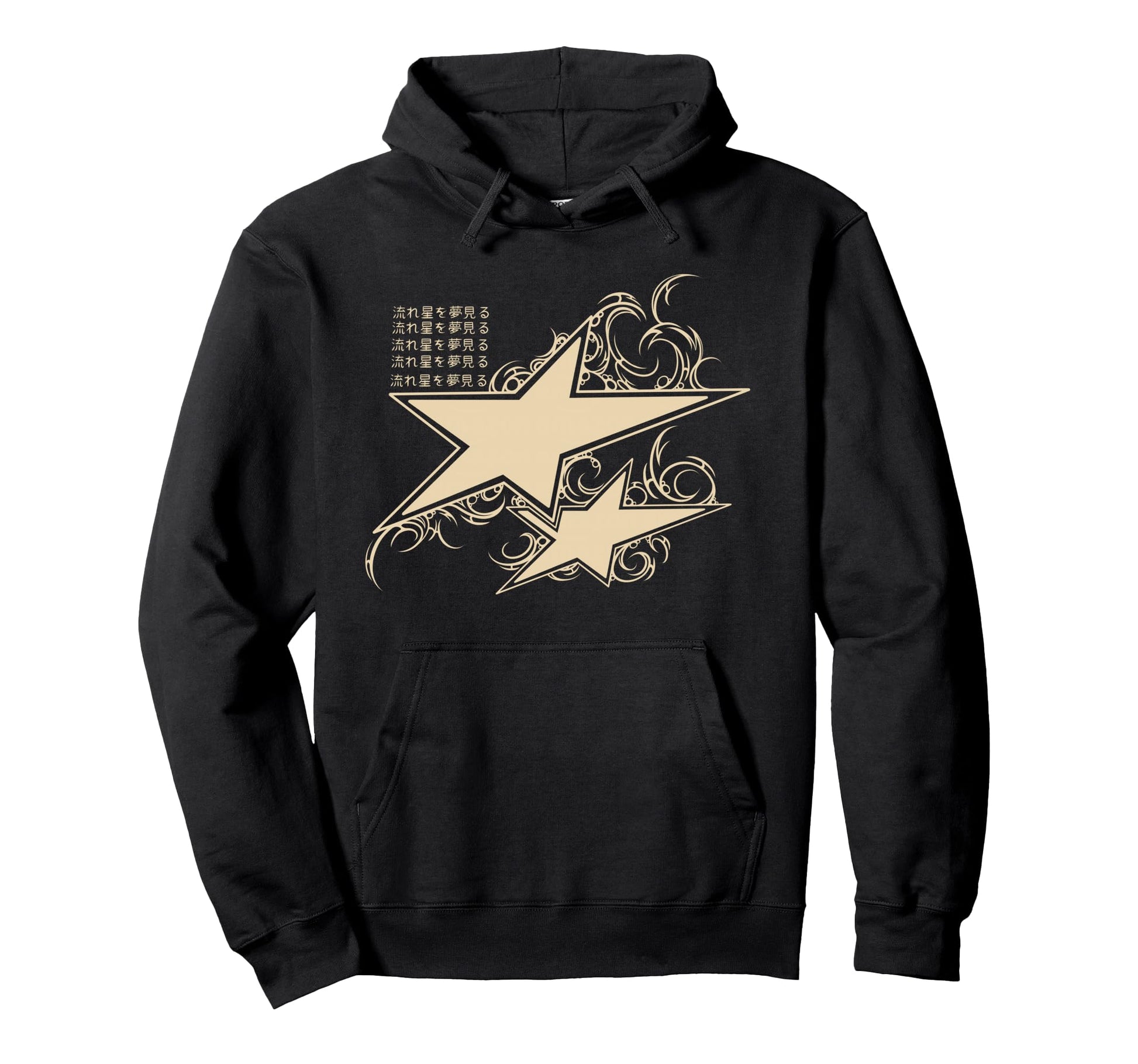 Y2K 90S Double Star Tattoo Styl Dreaming Hoodie - Aesthetic Graphic Unisex - T-Shirt, Sweatshirt, Hoodie